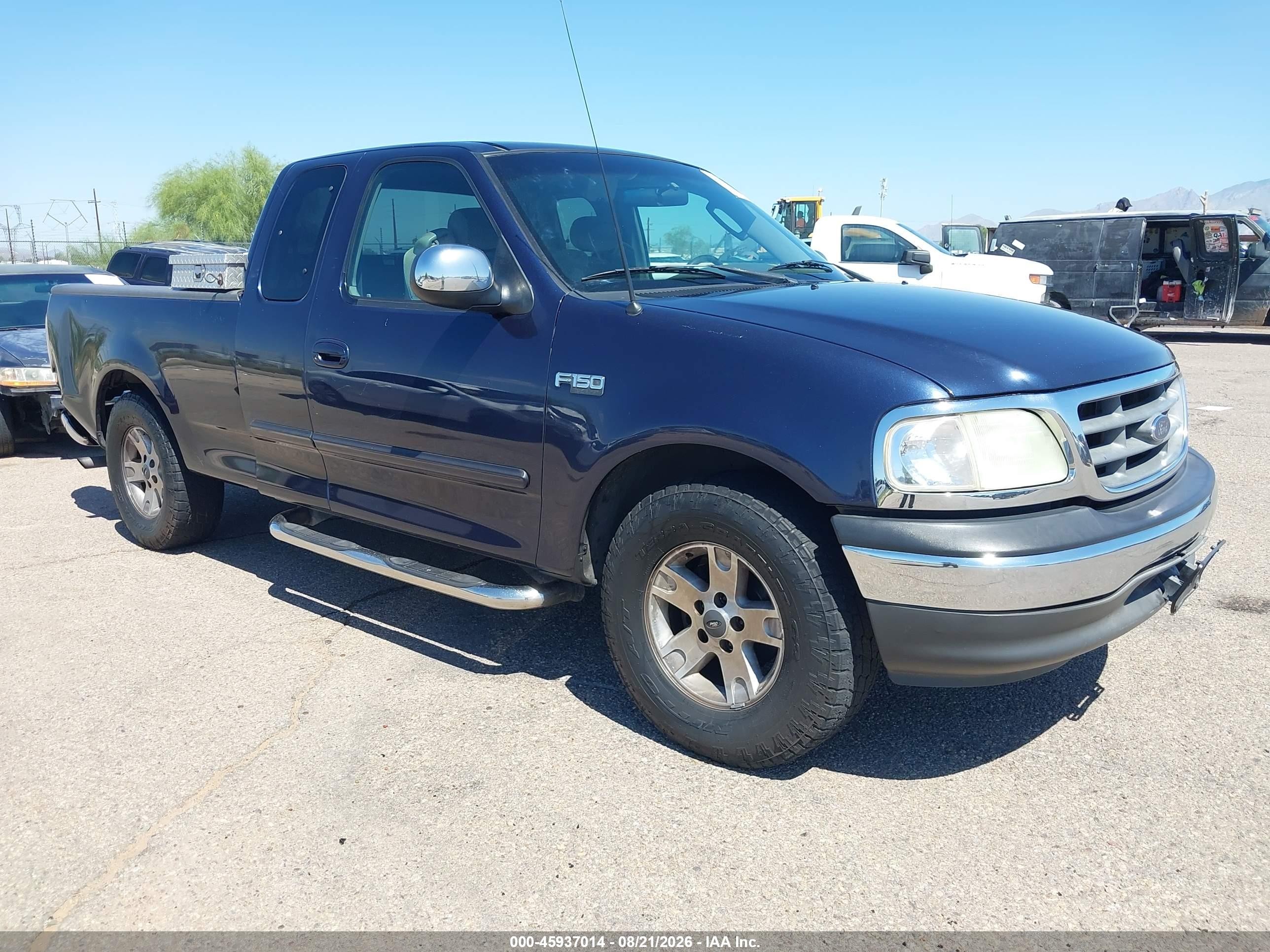 2002 Ford F-150 Xl/xlt Dark Blue vin: 2FTRX172X2CA52571