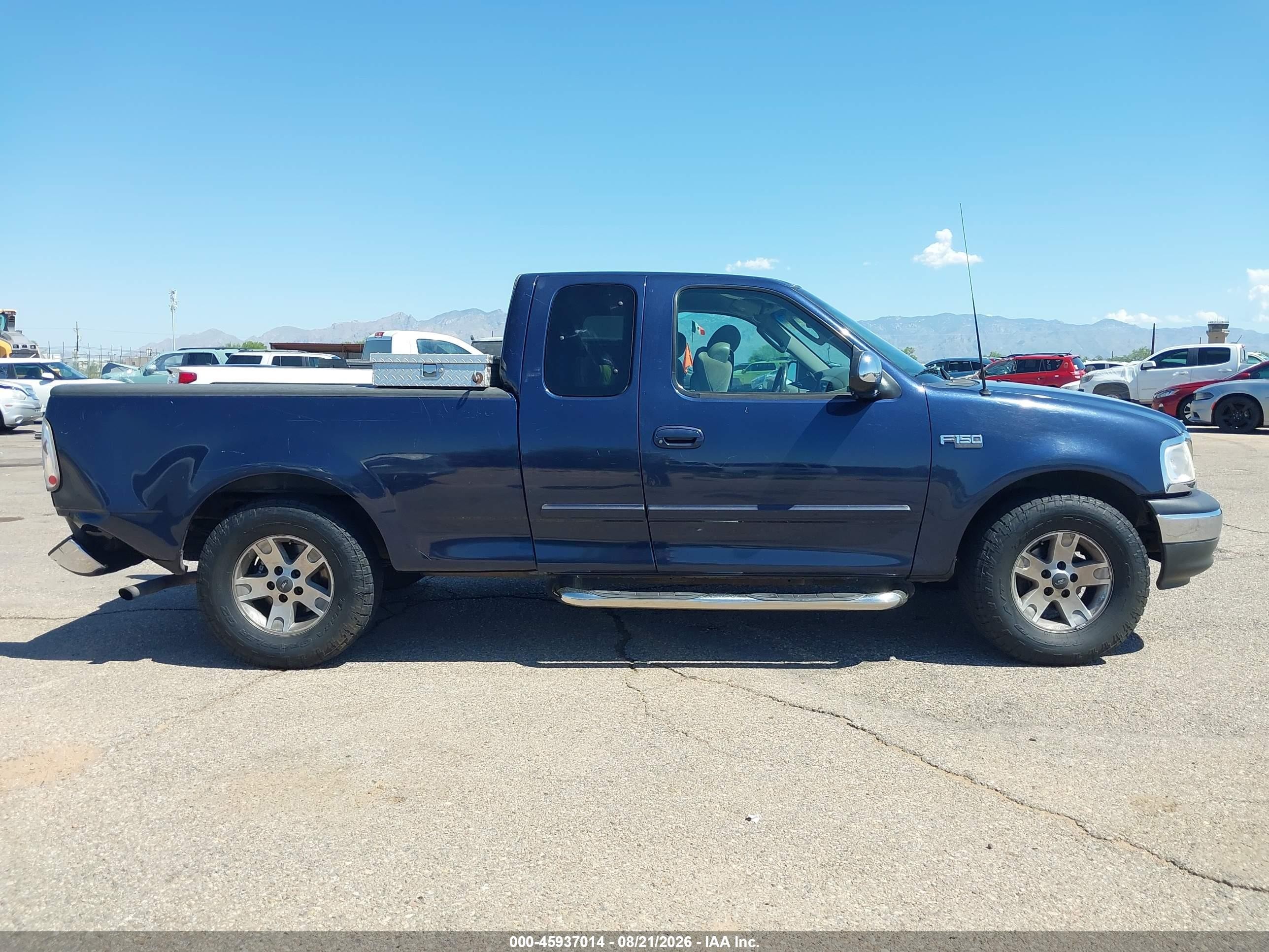 2002 Ford F-150 Xl/xlt Dark Blue vin: 2FTRX172X2CA52571