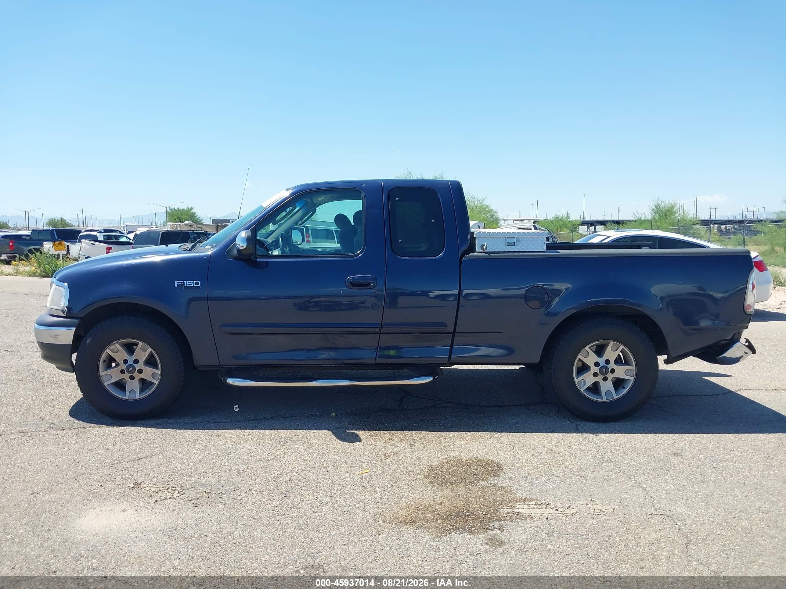 2002 Ford F-150 Xl/xlt Dark Blue vin: 2FTRX172X2CA52571