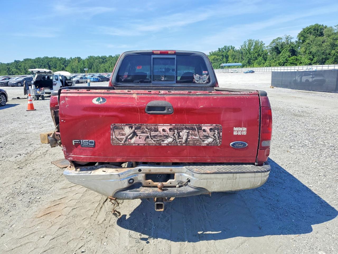 2004 Ford F-150 Heritage Classic Red vin: 2FTRX172X4CA27592