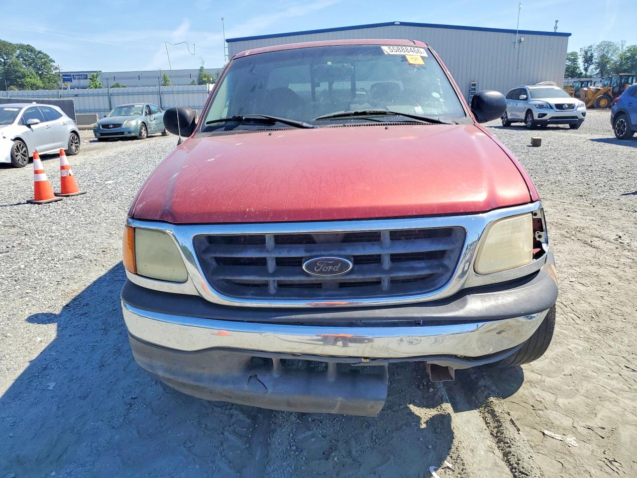 2004 Ford F-150 Heritage Classic Red vin: 2FTRX172X4CA27592