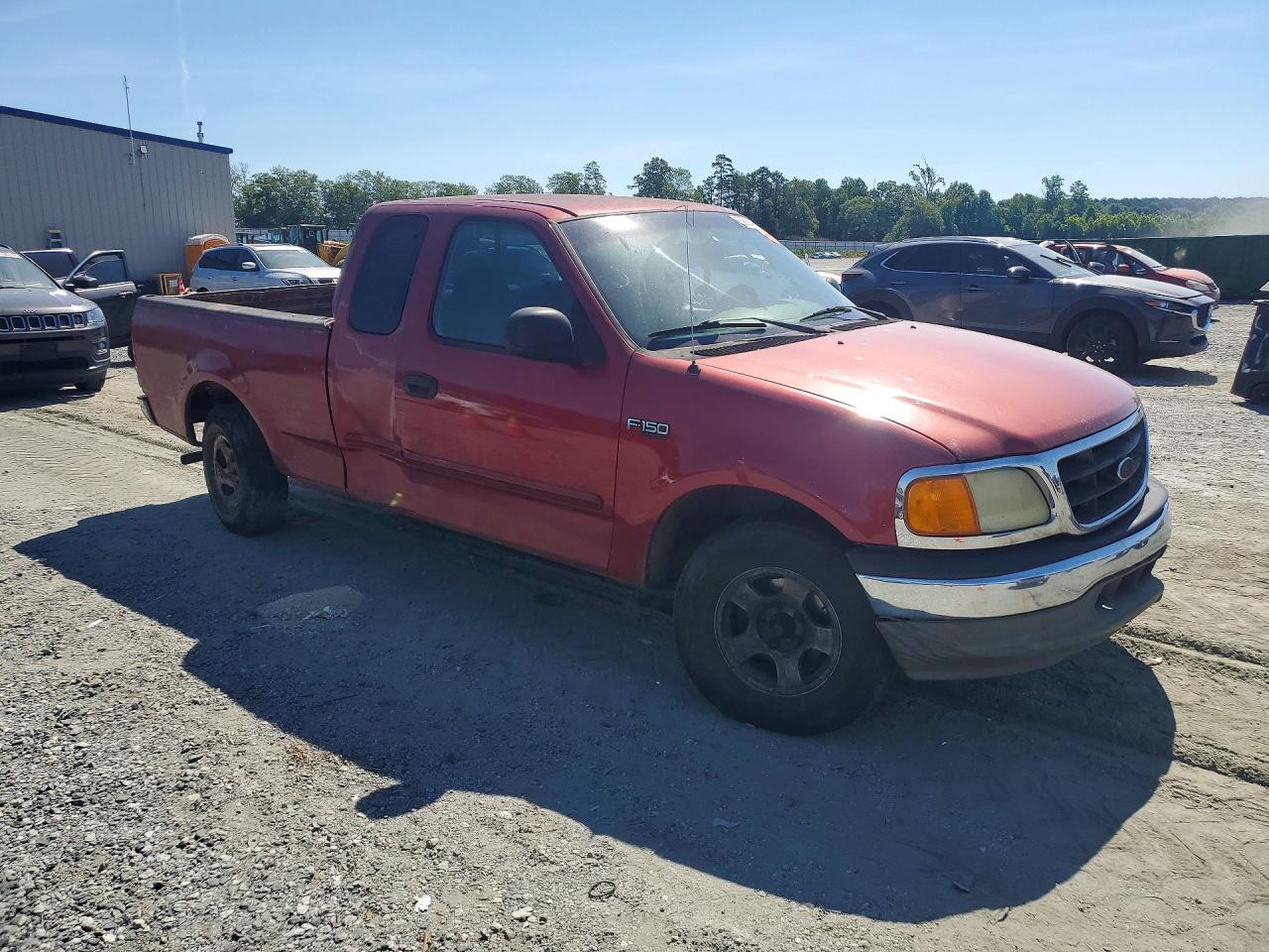 2004 Ford F-150 Heritage Classic Red vin: 2FTRX172X4CA27592