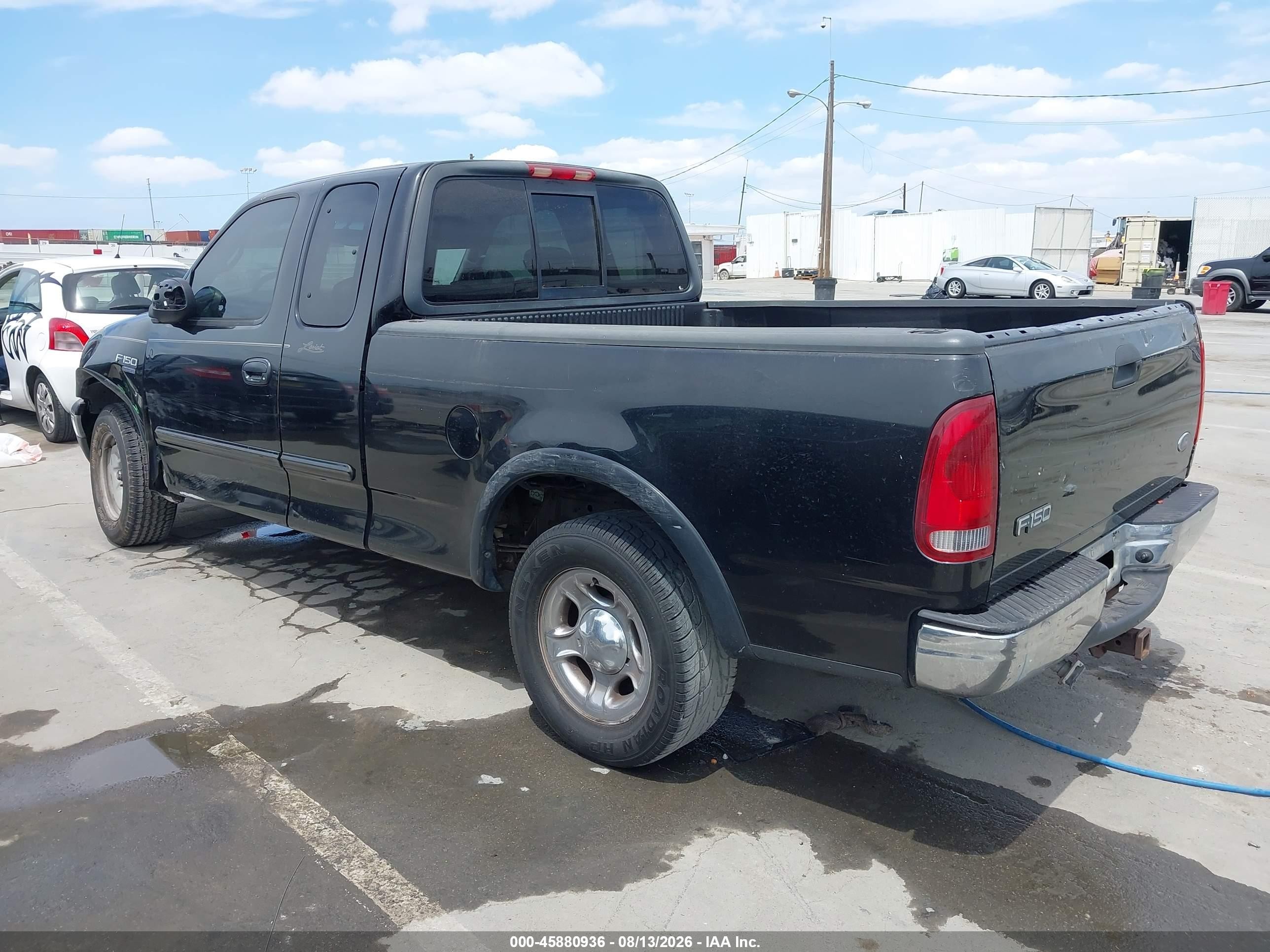 2002 Ford F-150 Lariat/xl/xlt Black vin: 2FTRX17L02CA26926