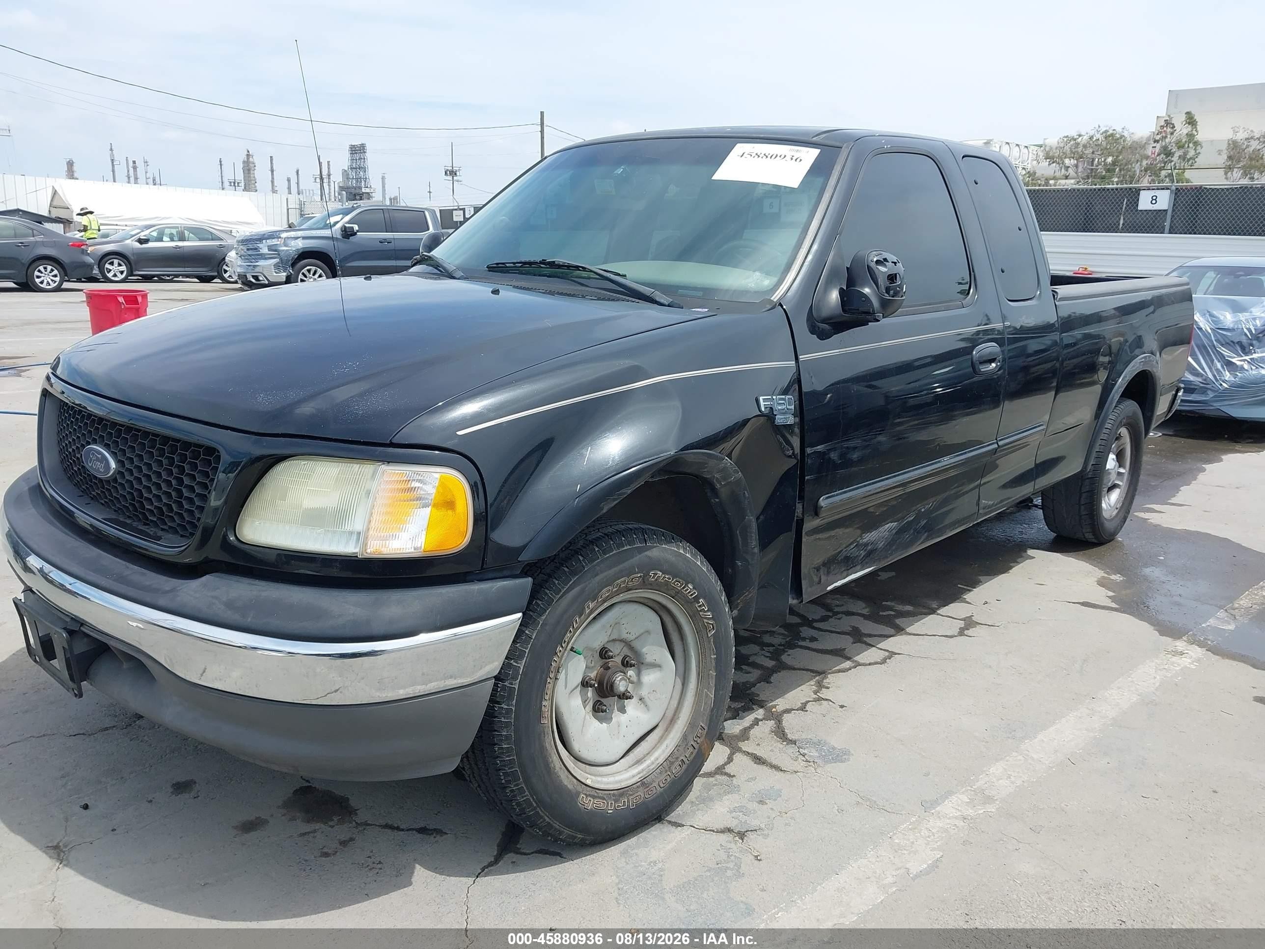 2002 Ford F-150 Lariat/xl/xlt Black vin: 2FTRX17L02CA26926