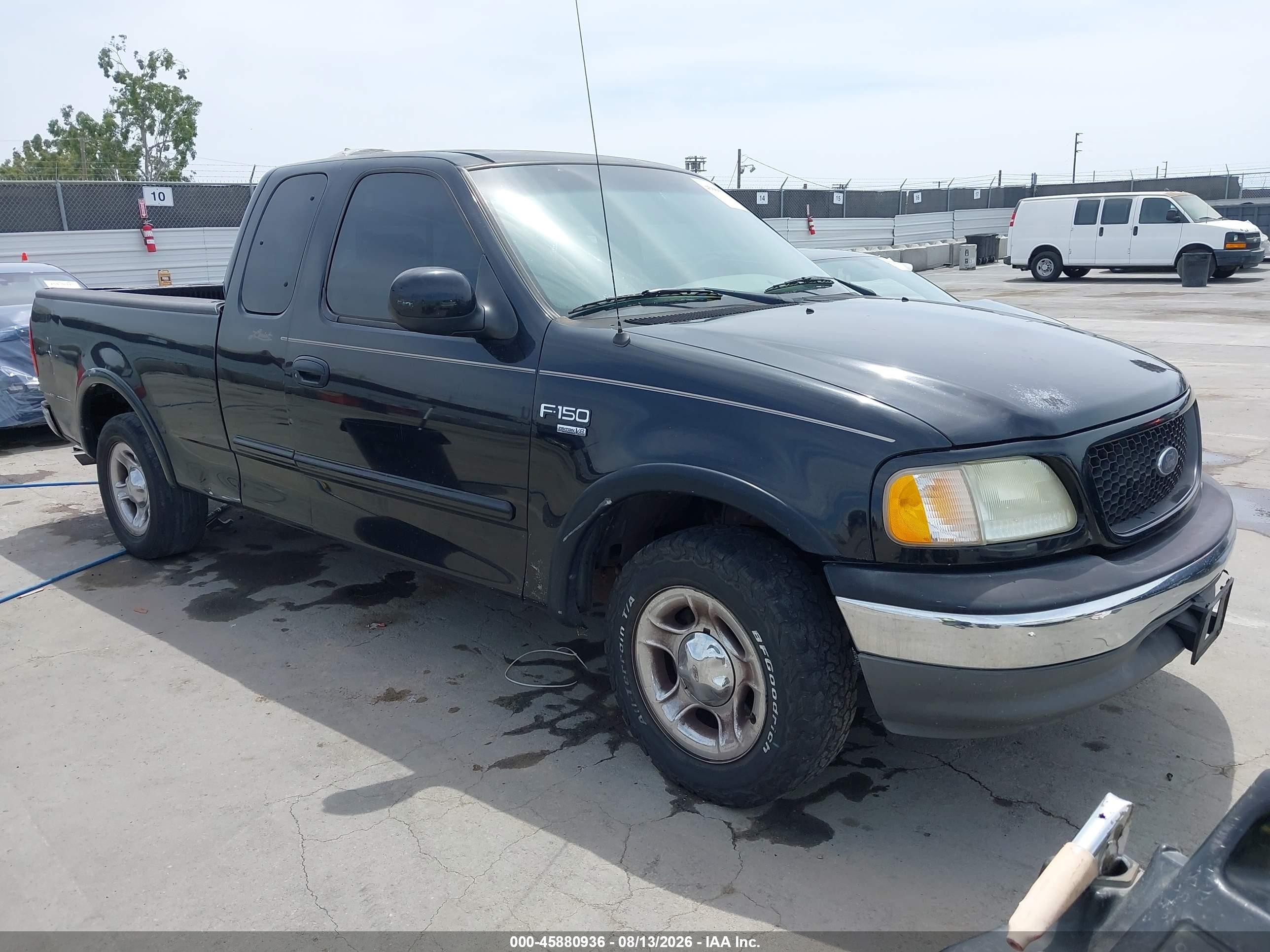 2002 Ford F-150 Lariat/xl/xlt Black vin: 2FTRX17L02CA26926