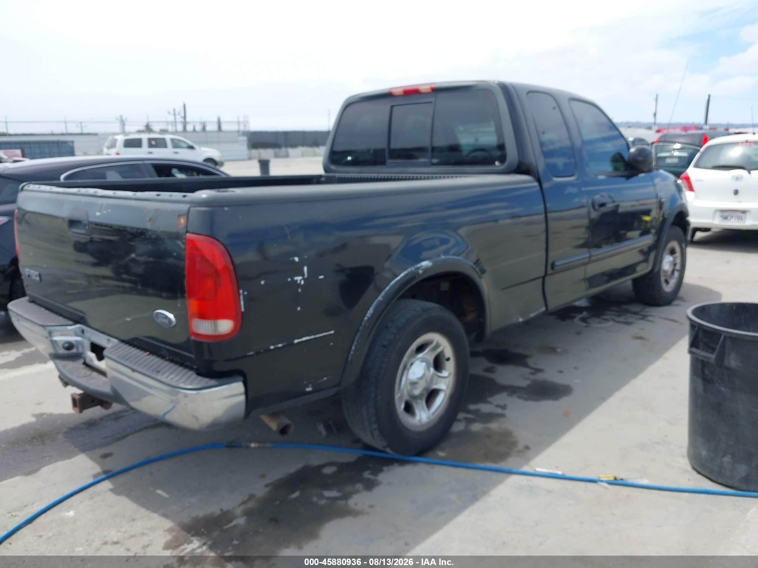 2002 Ford F-150 Lariat/xl/xlt Black vin: 2FTRX17L02CA26926