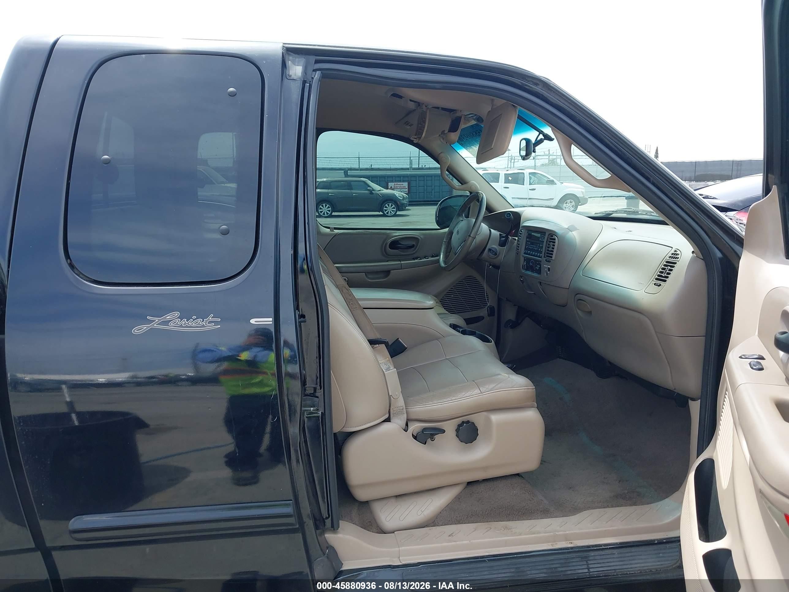 2002 Ford F-150 Lariat/xl/xlt Black vin: 2FTRX17L02CA26926