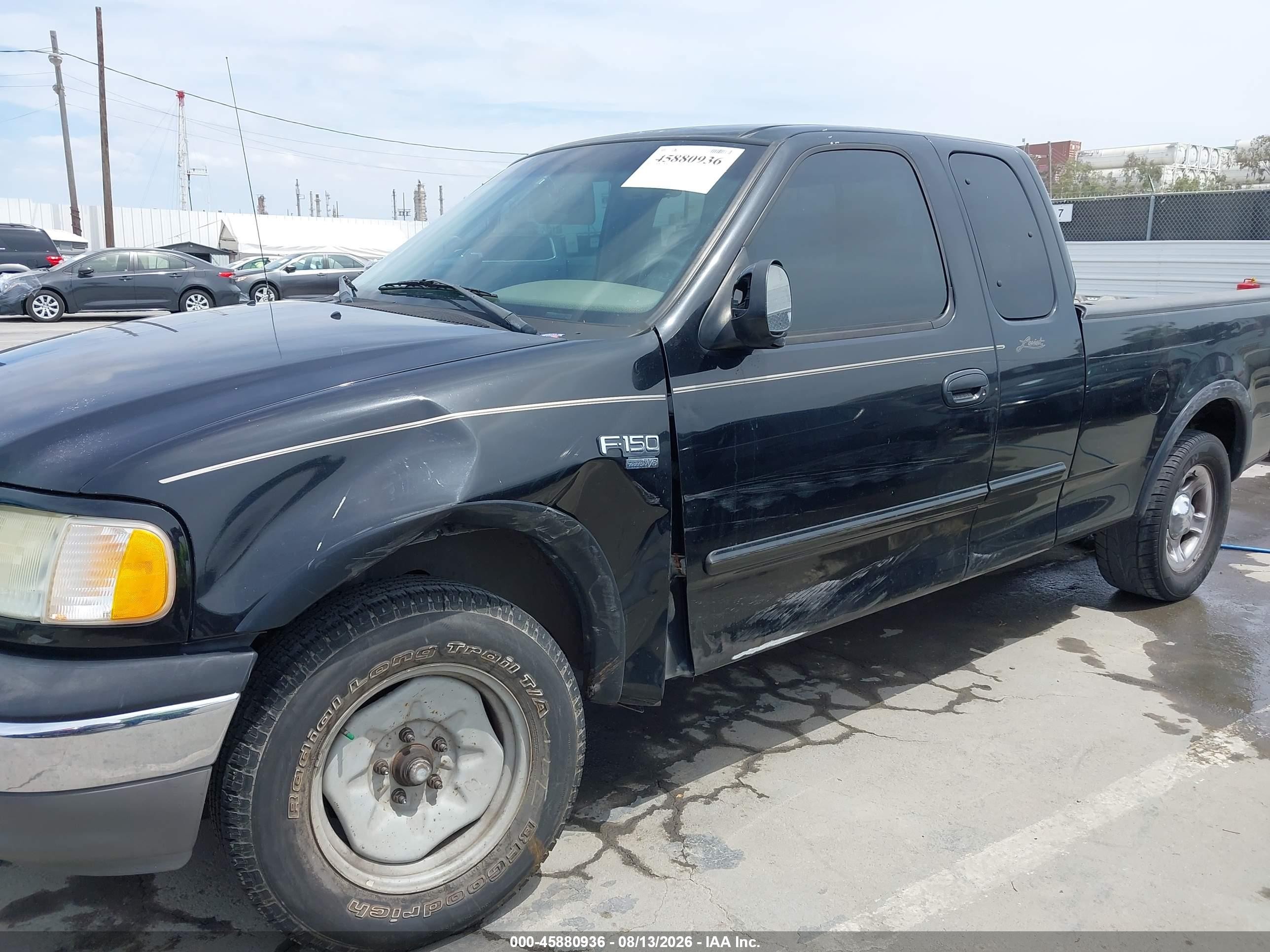 2002 Ford F-150 Lariat/xl/xlt Black vin: 2FTRX17L02CA26926