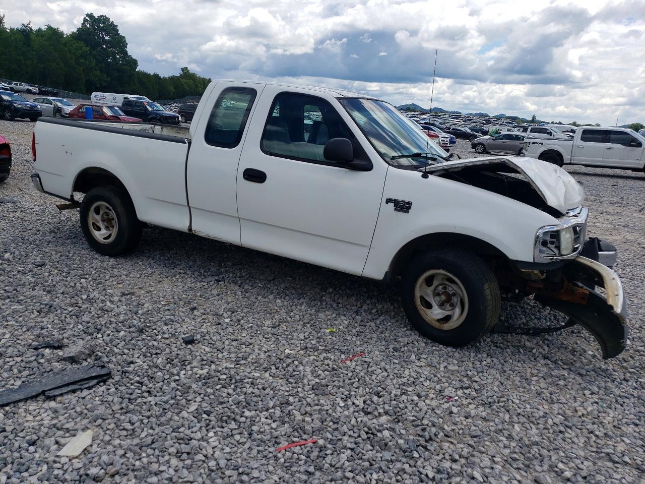 2001 Ford F150 White vin: 2FTRX17L11CA29932