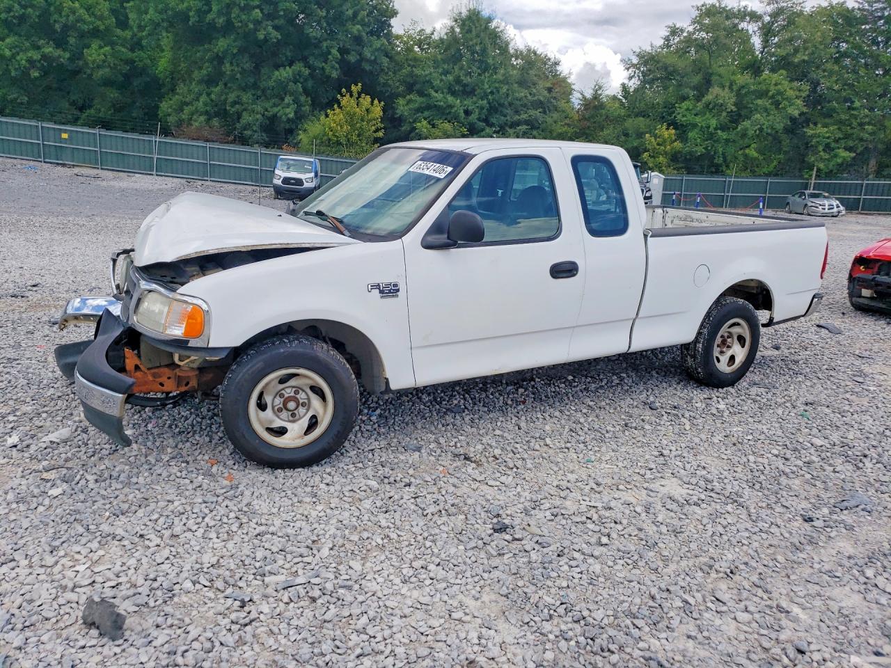 2001 Ford F150 White vin: 2FTRX17L11CA29932