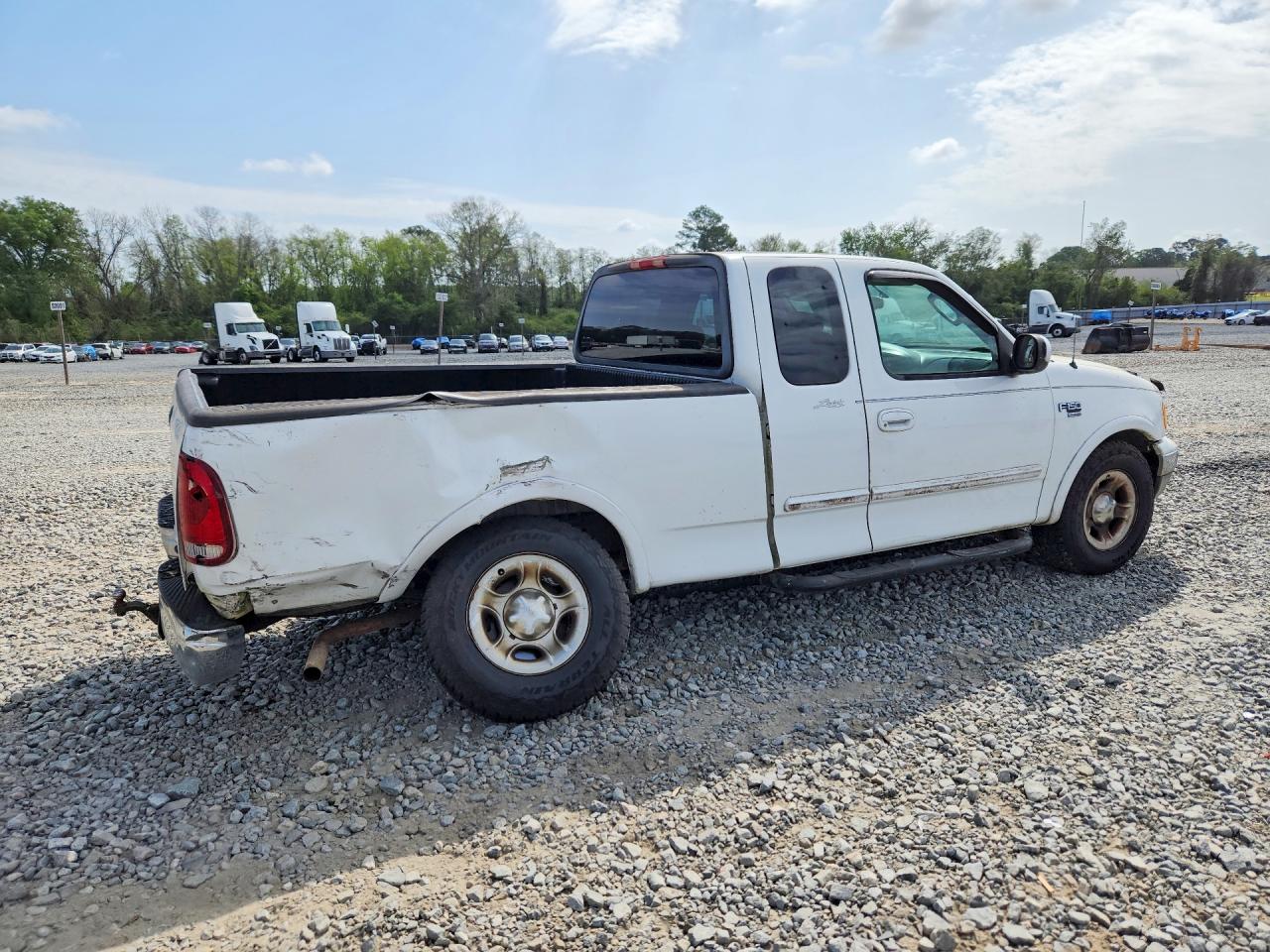 2003 Ford F150 White vin: 2FTRX17L23CB06987