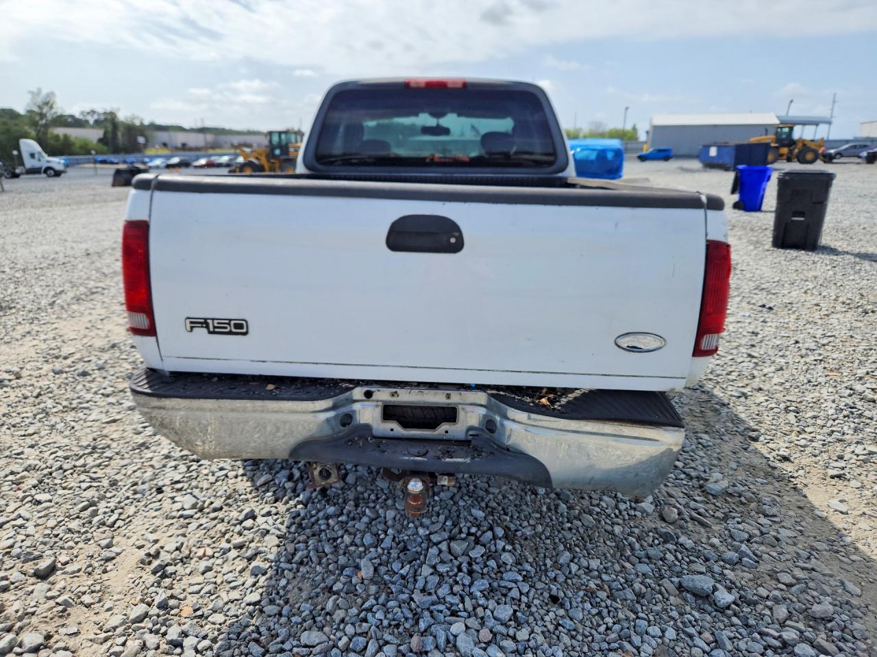 2003 Ford F150 White vin: 2FTRX17L23CB06987