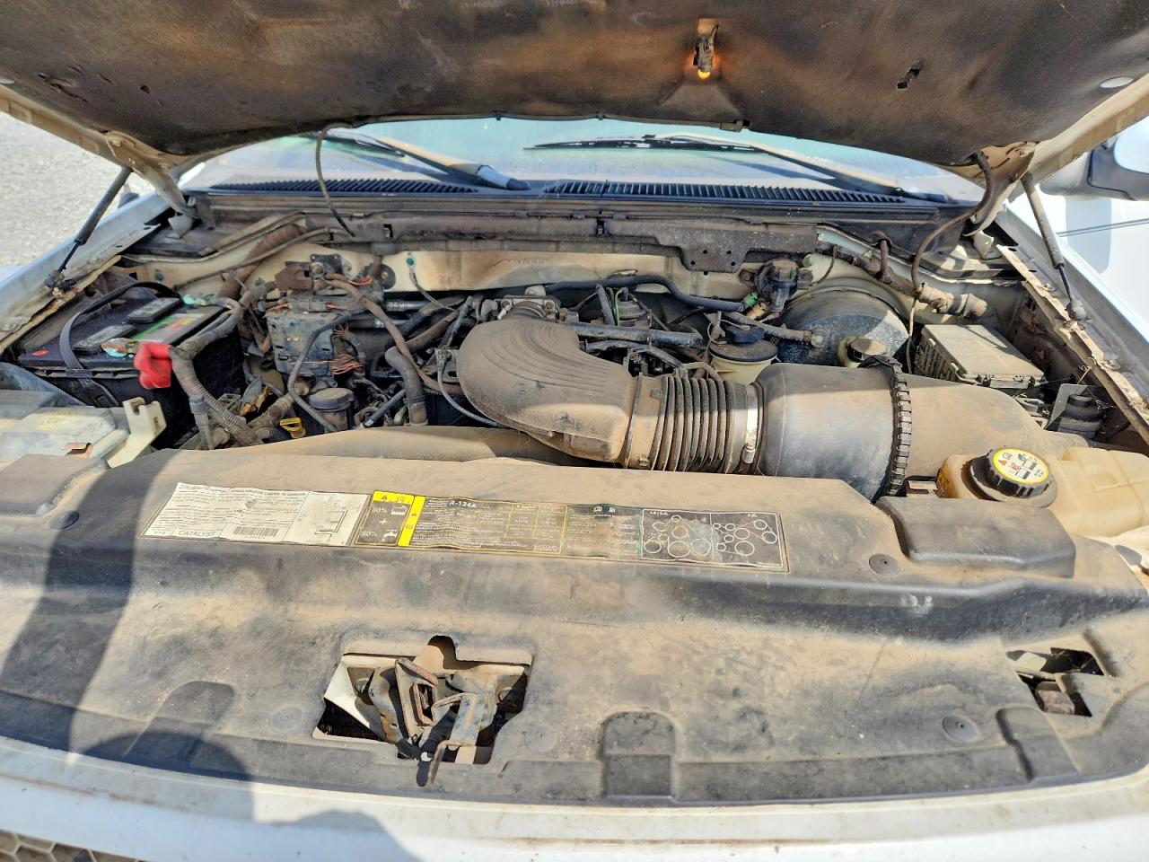 2003 Ford F150 White vin: 2FTRX17L23CB06987