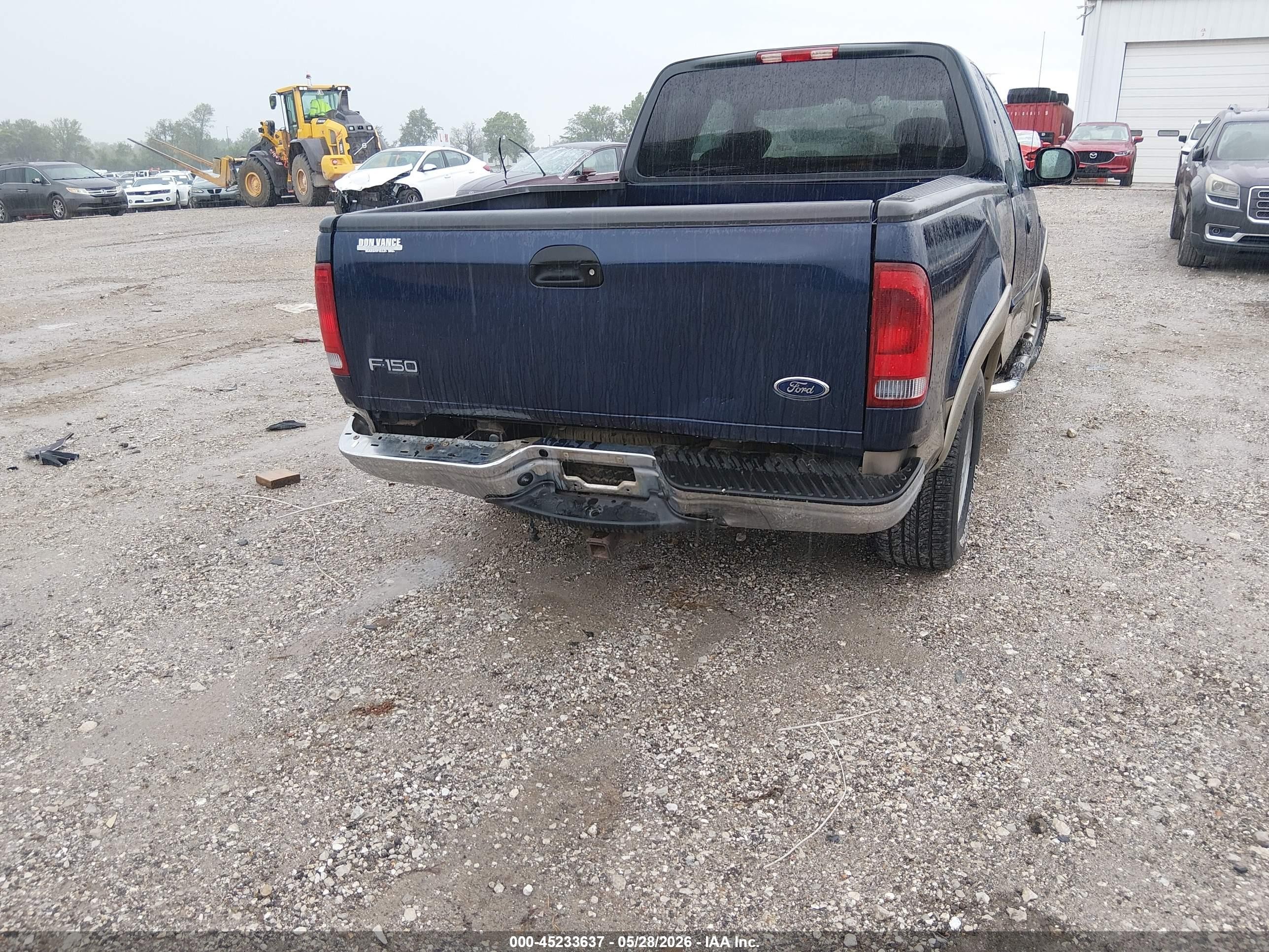2003 Ford F-150 Lariat/xl/xlt Blue vin: 2FTRX17L33CB13172