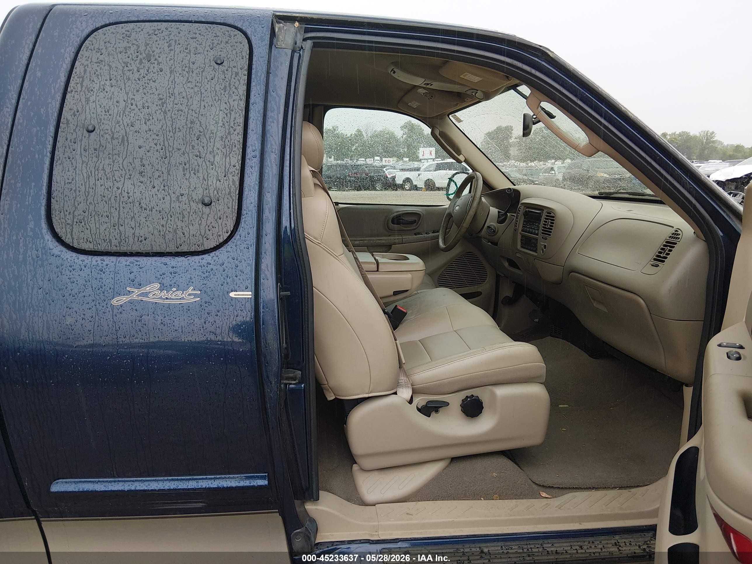 2003 Ford F-150 Lariat/xl/xlt Blue vin: 2FTRX17L33CB13172
