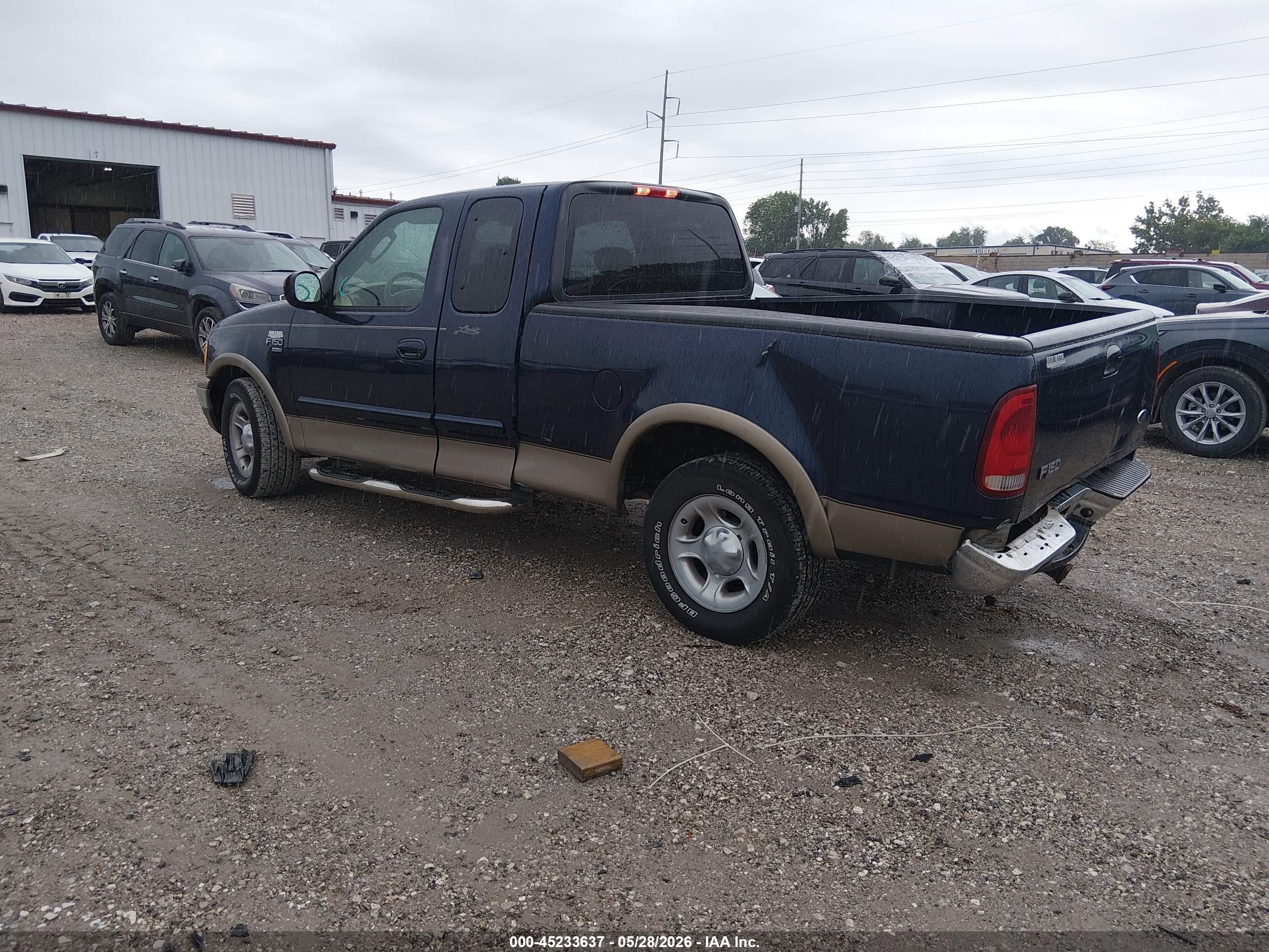 2003 Ford F-150 Lariat/xl/xlt Blue vin: 2FTRX17L33CB13172