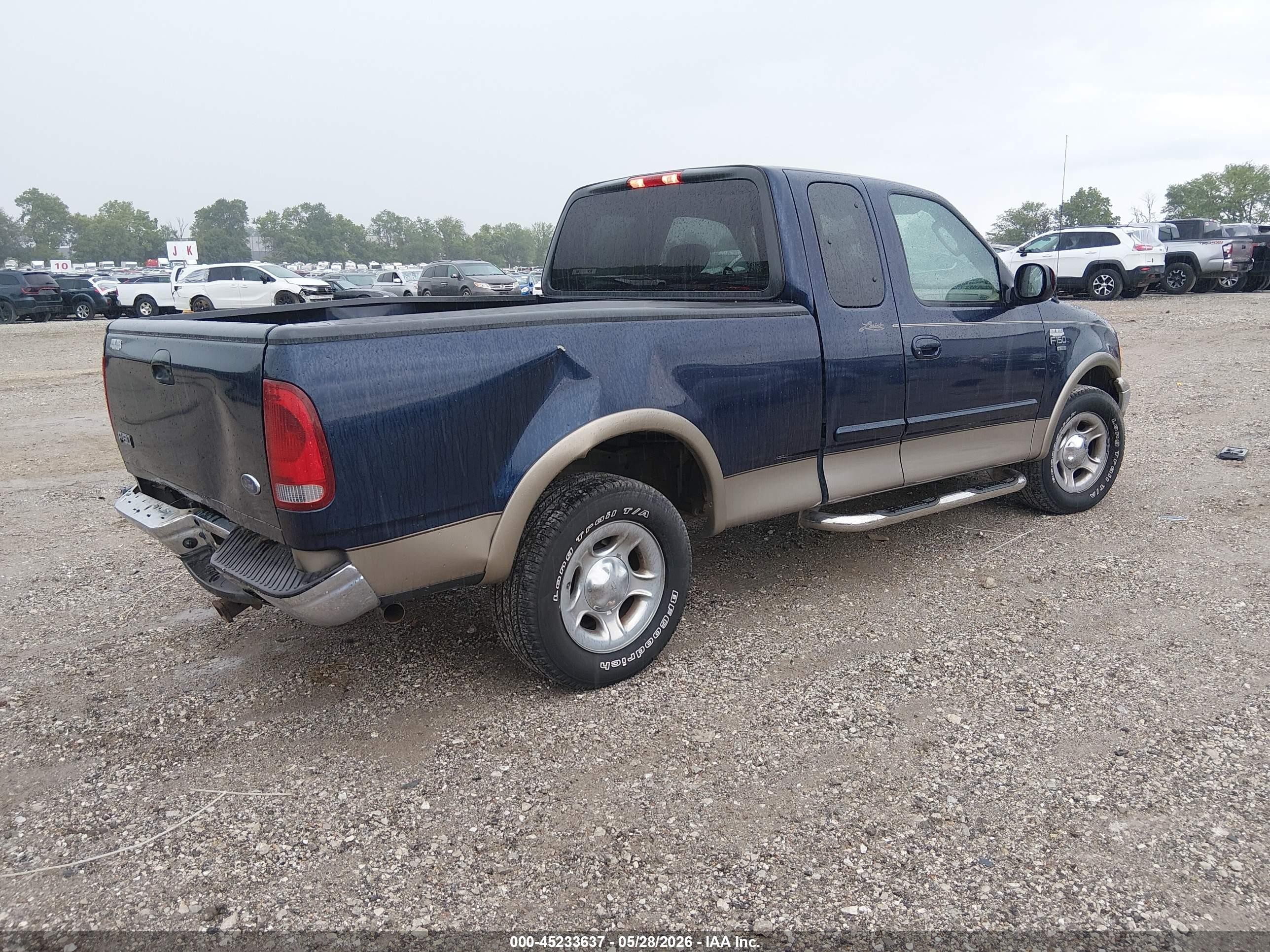 2003 Ford F-150 Lariat/xl/xlt Blue vin: 2FTRX17L33CB13172