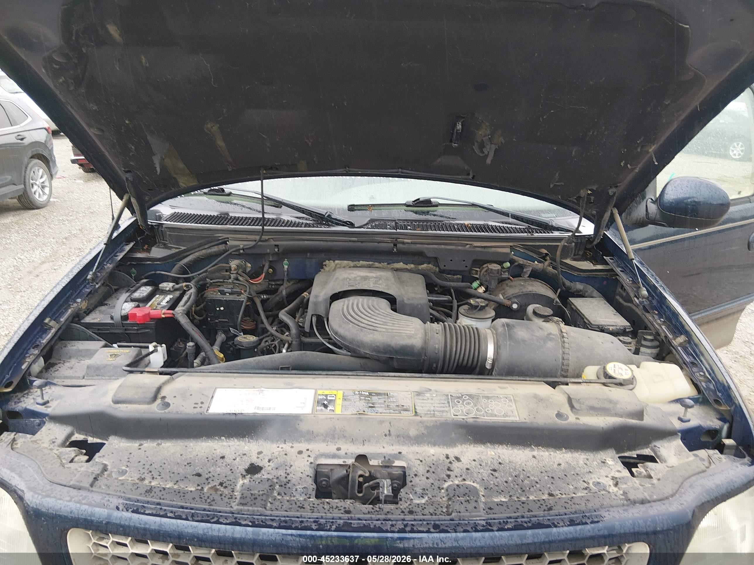 2003 Ford F-150 Lariat/xl/xlt Blue vin: 2FTRX17L33CB13172
