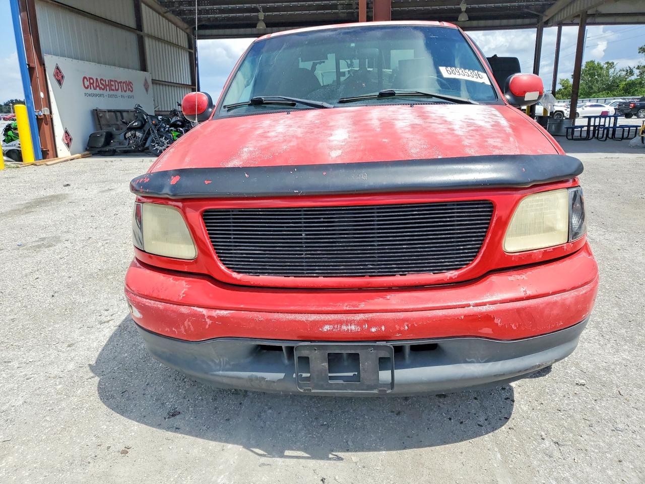 2001 Ford F150 Red vin: 2FTRX17L51CA11160