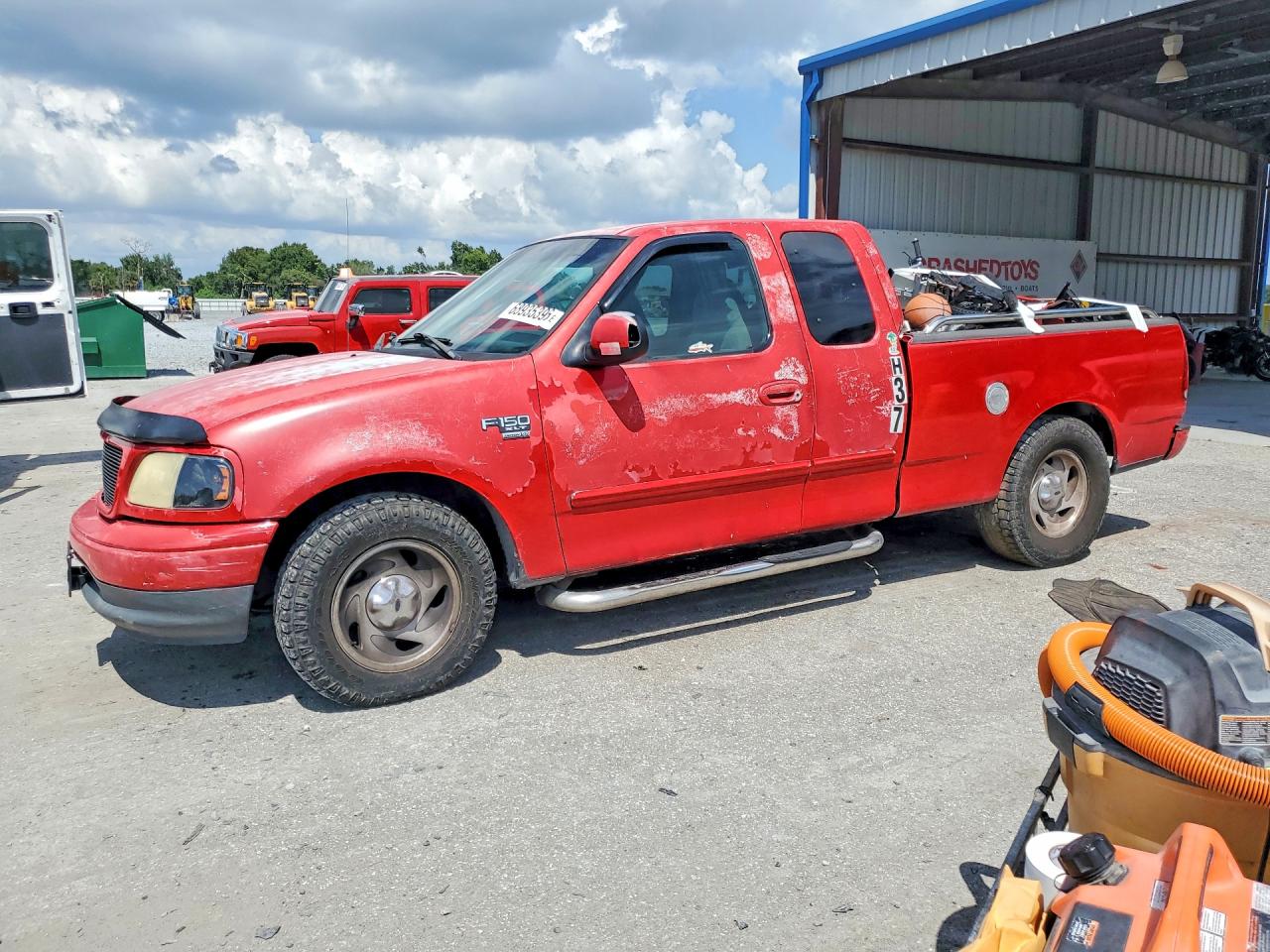 2001 Ford F150 Red vin: 2FTRX17L51CA11160