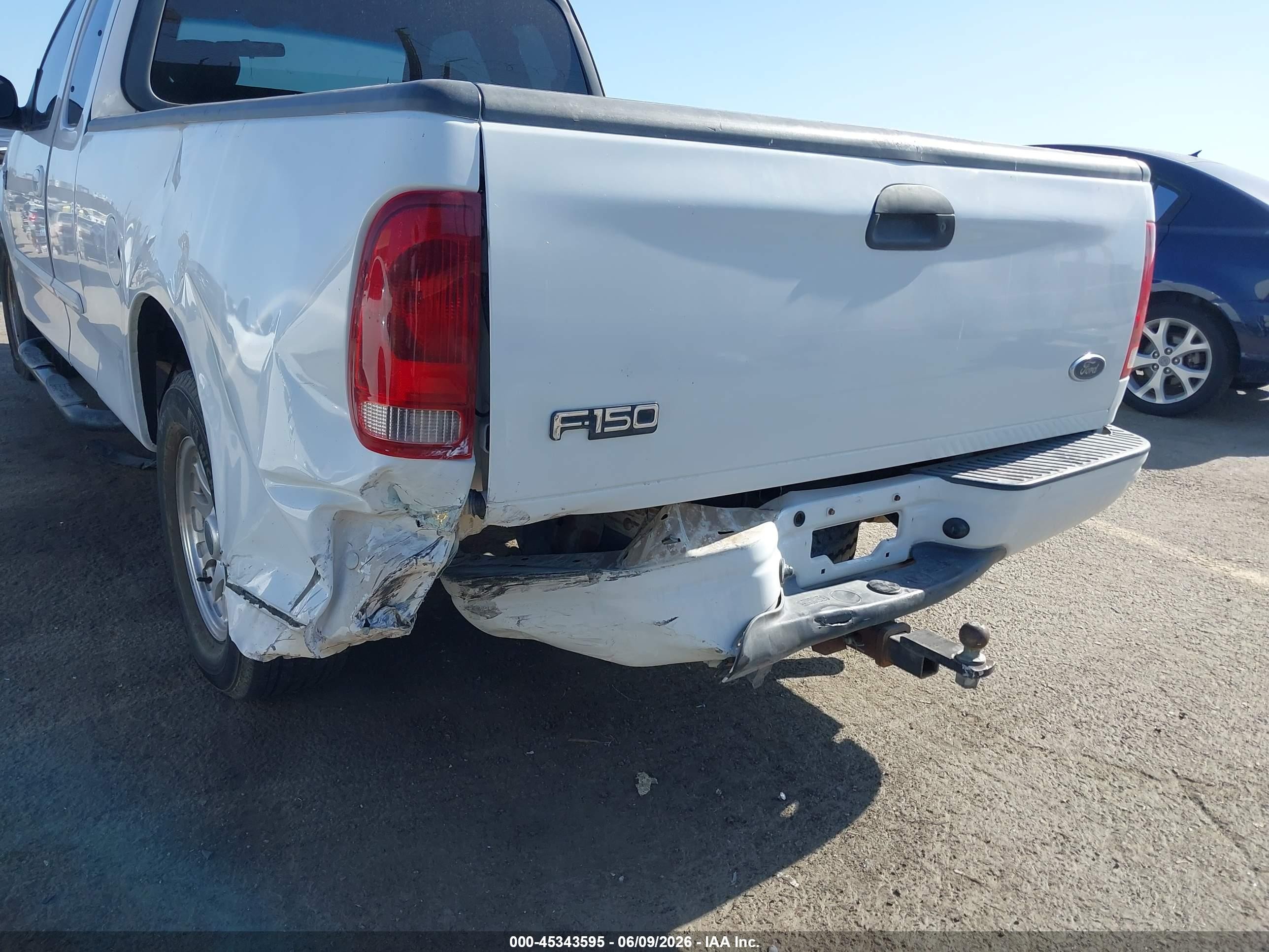 2003 Ford F-150 Lariat/xl/xlt White vin: 2FTRX17L53CA25448