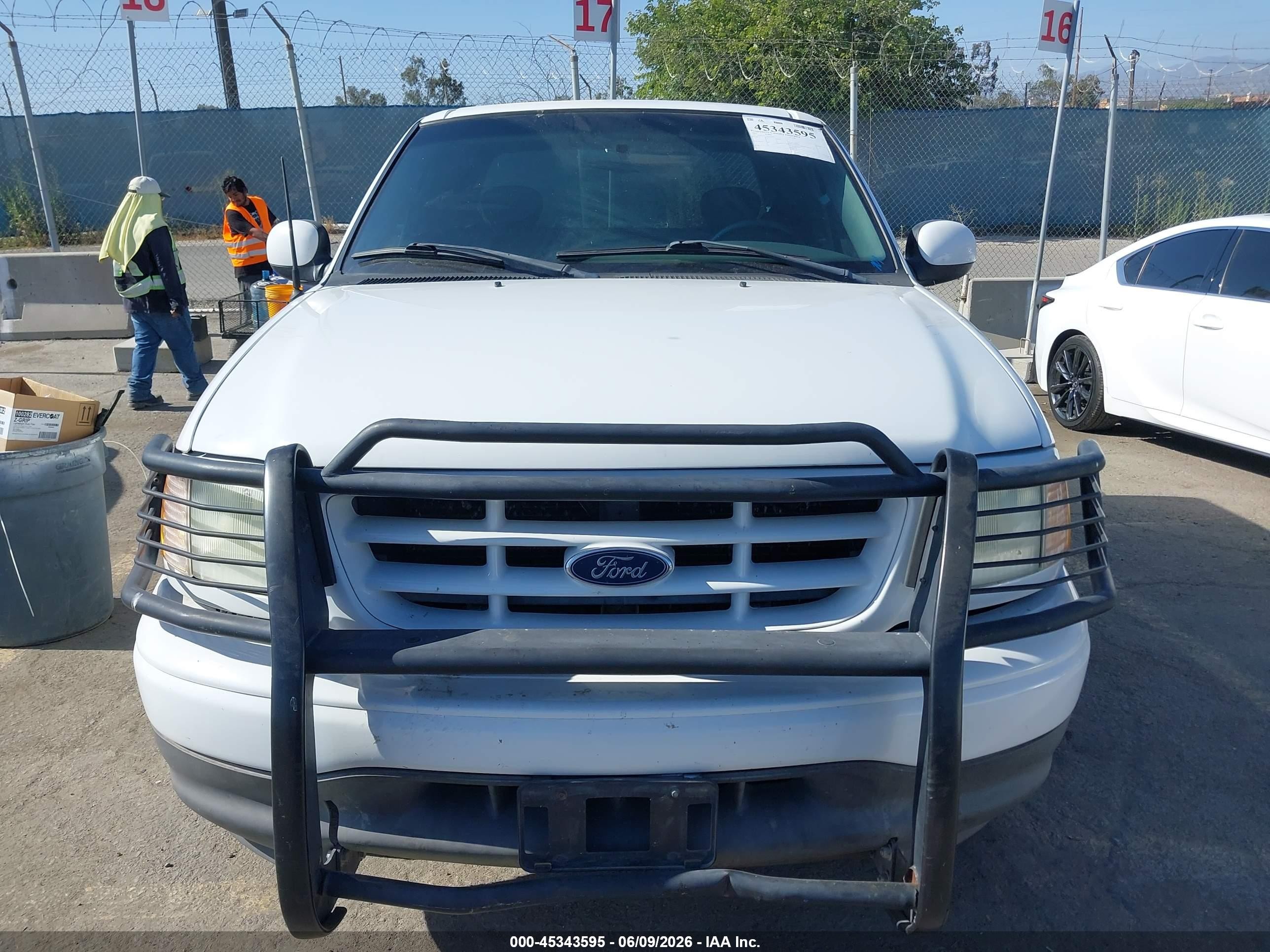 2003 Ford F-150 Lariat/xl/xlt White vin: 2FTRX17L53CA25448