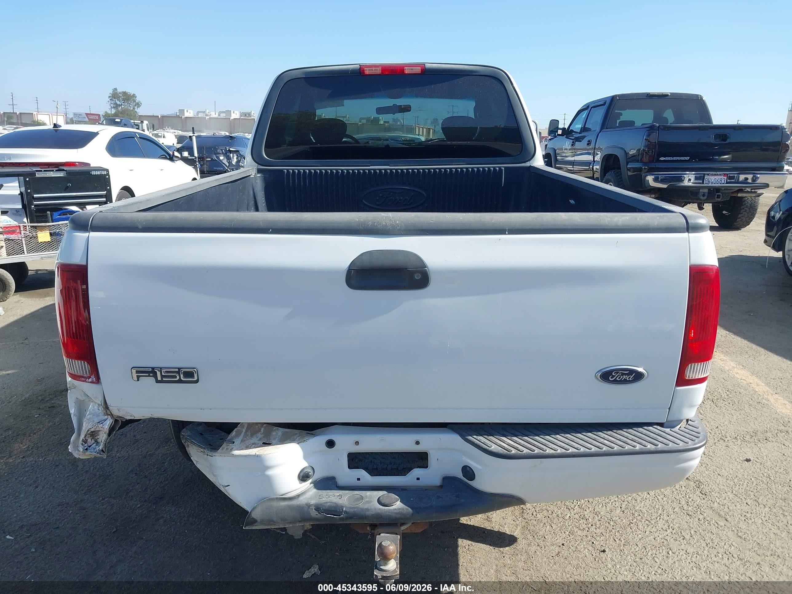 2003 Ford F-150 Lariat/xl/xlt White vin: 2FTRX17L53CA25448