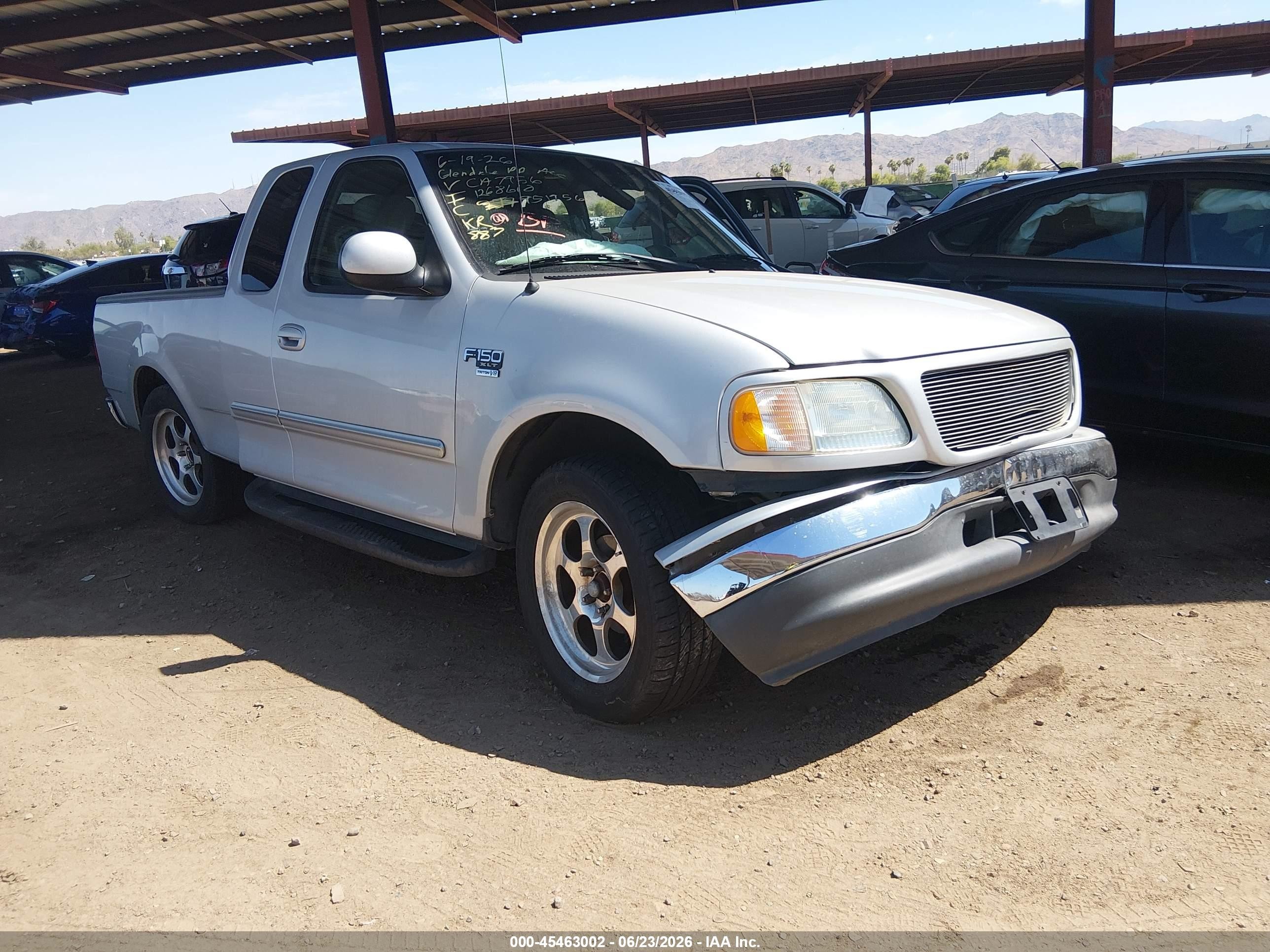 2003 Ford F-150 Lariat/xl/xlt Silver vin: 2FTRX17L53CA79462