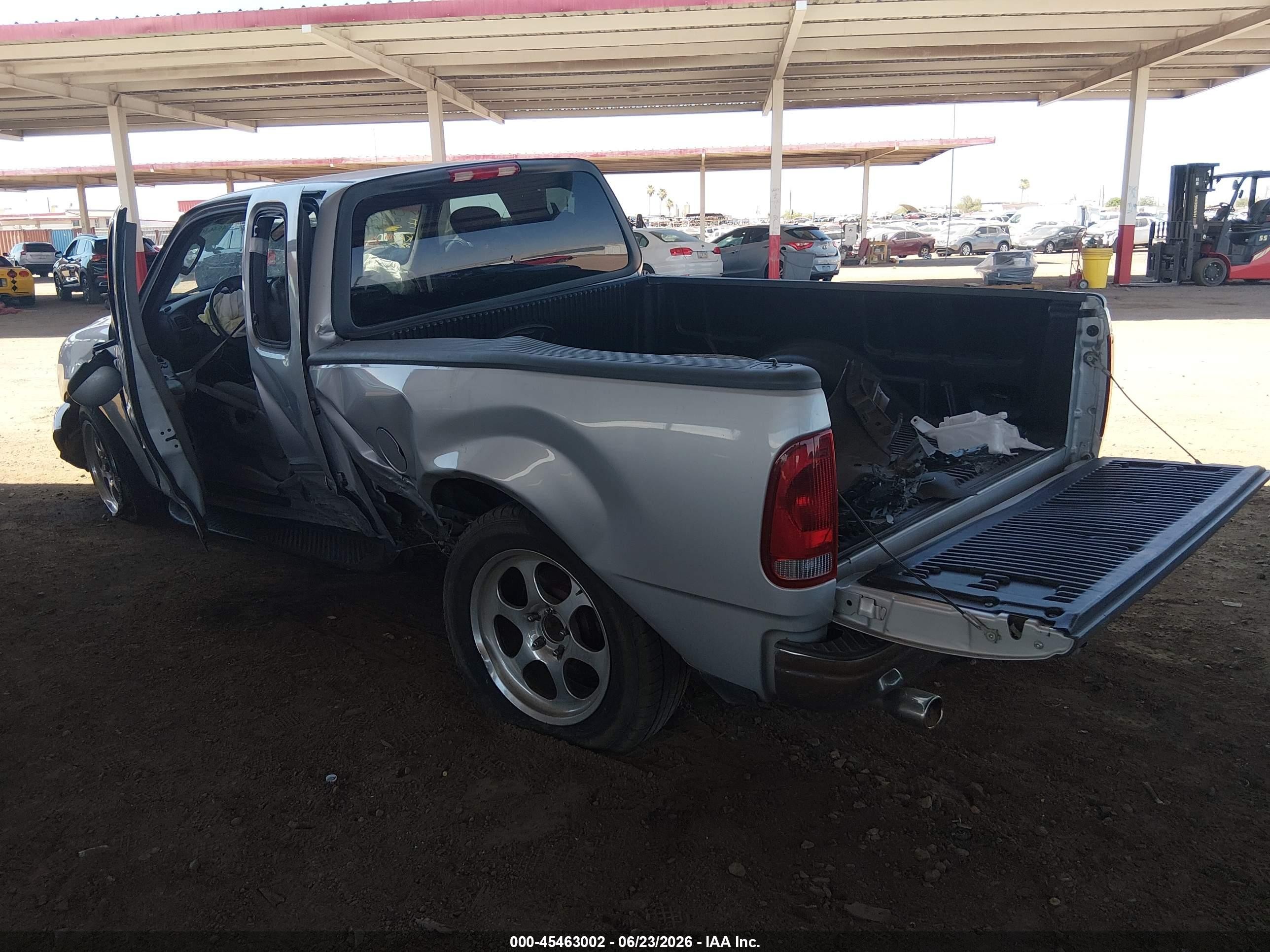 2003 Ford F-150 Lariat/xl/xlt Silver vin: 2FTRX17L53CA79462