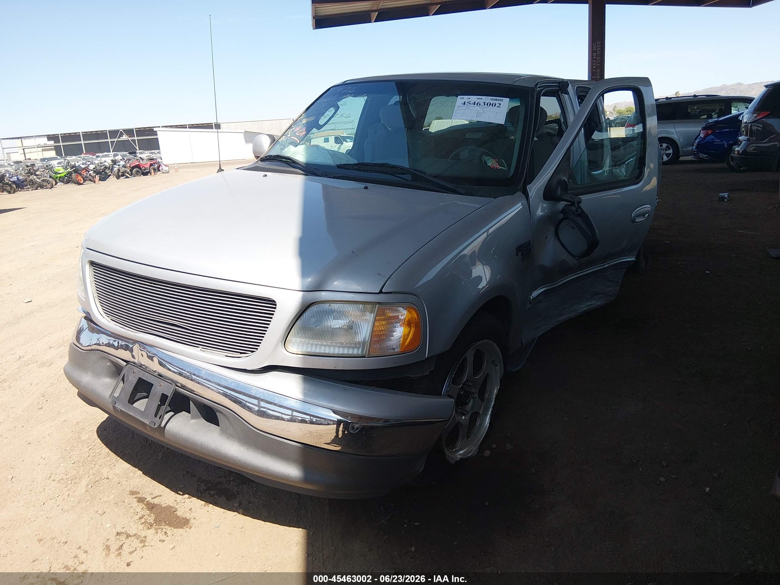 2003 Ford F-150 Lariat/xl/xlt Silver vin: 2FTRX17L53CA79462