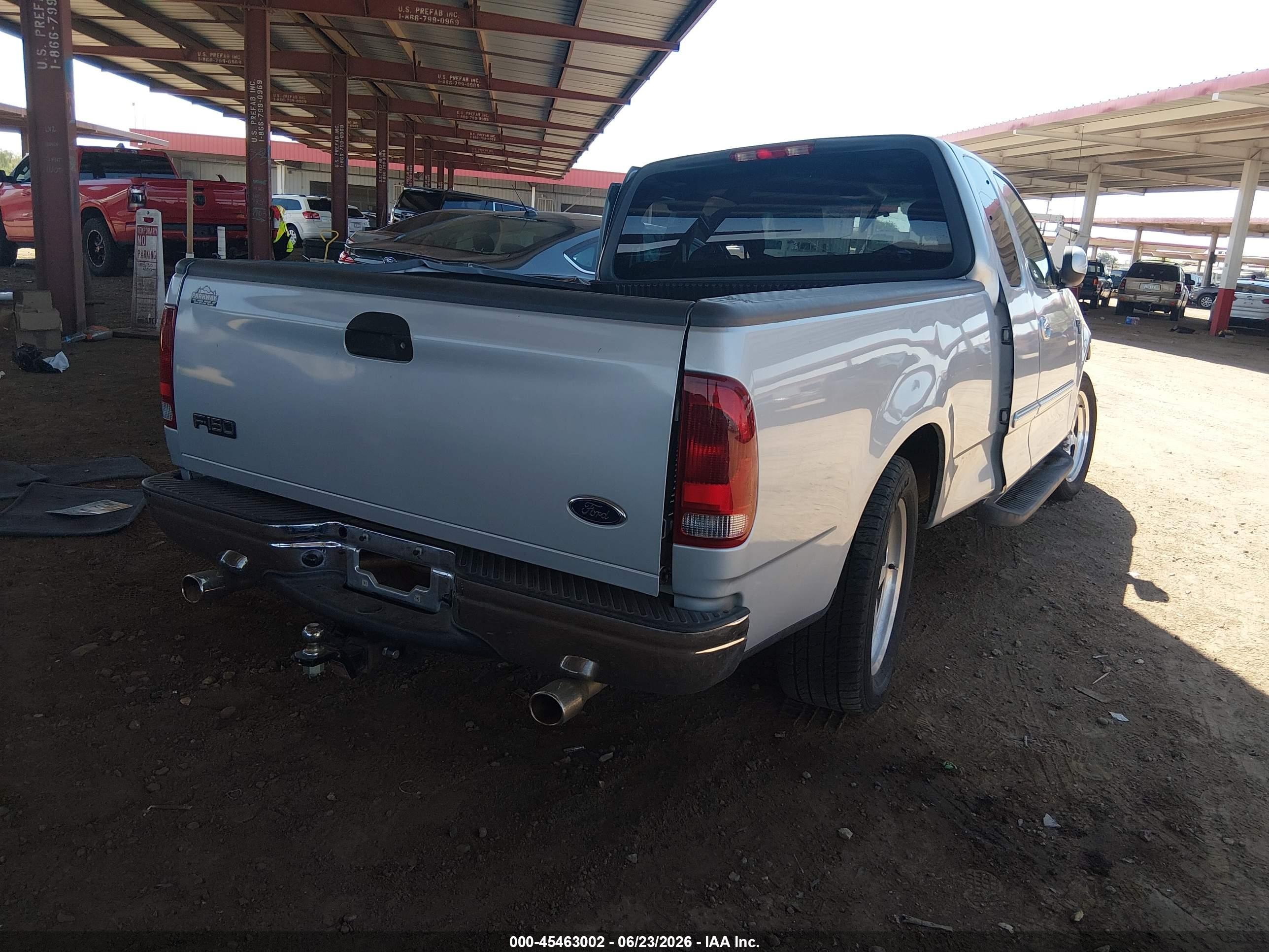 2003 Ford F-150 Lariat/xl/xlt Silver vin: 2FTRX17L53CA79462