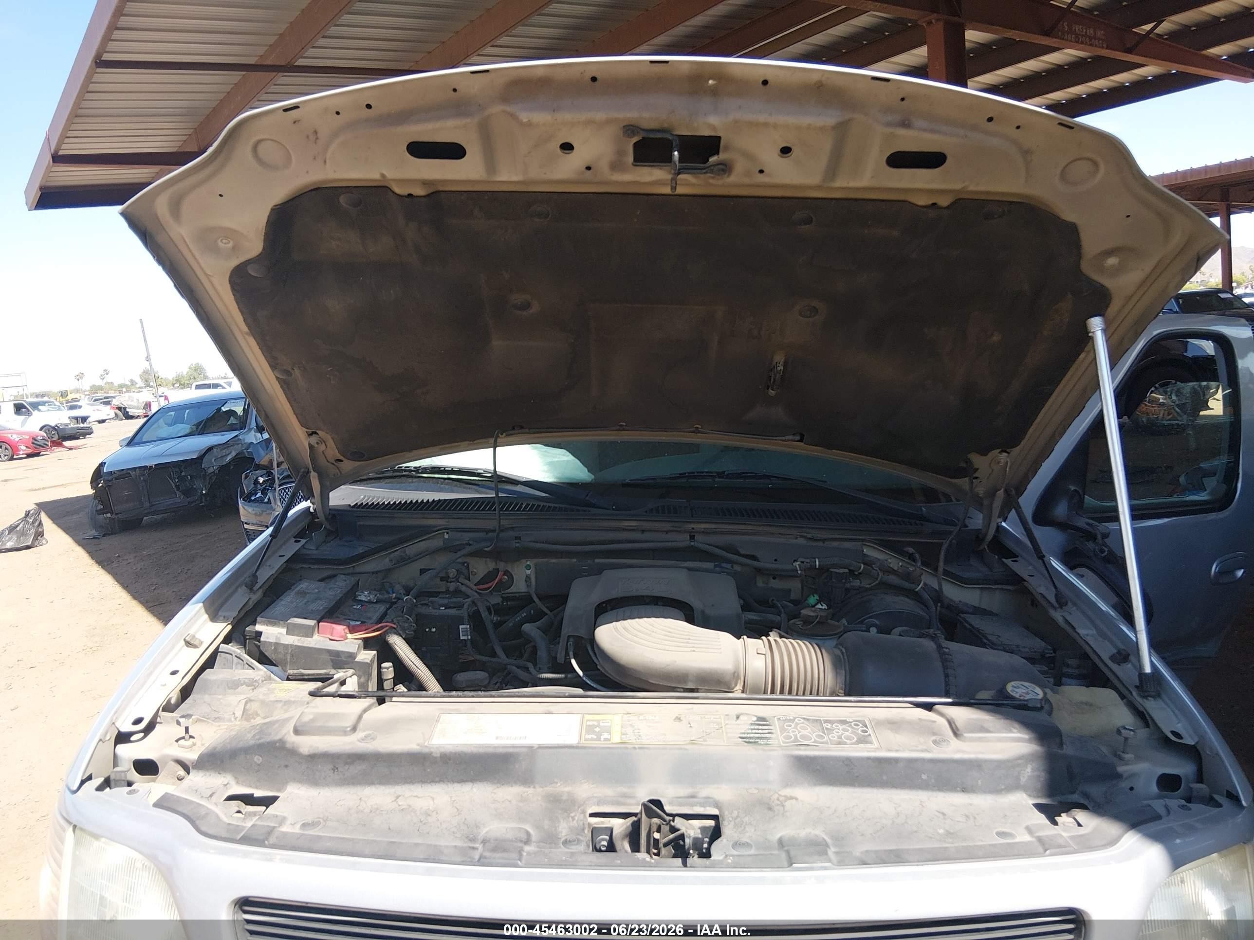 2003 Ford F-150 Lariat/xl/xlt Silver vin: 2FTRX17L53CA79462
