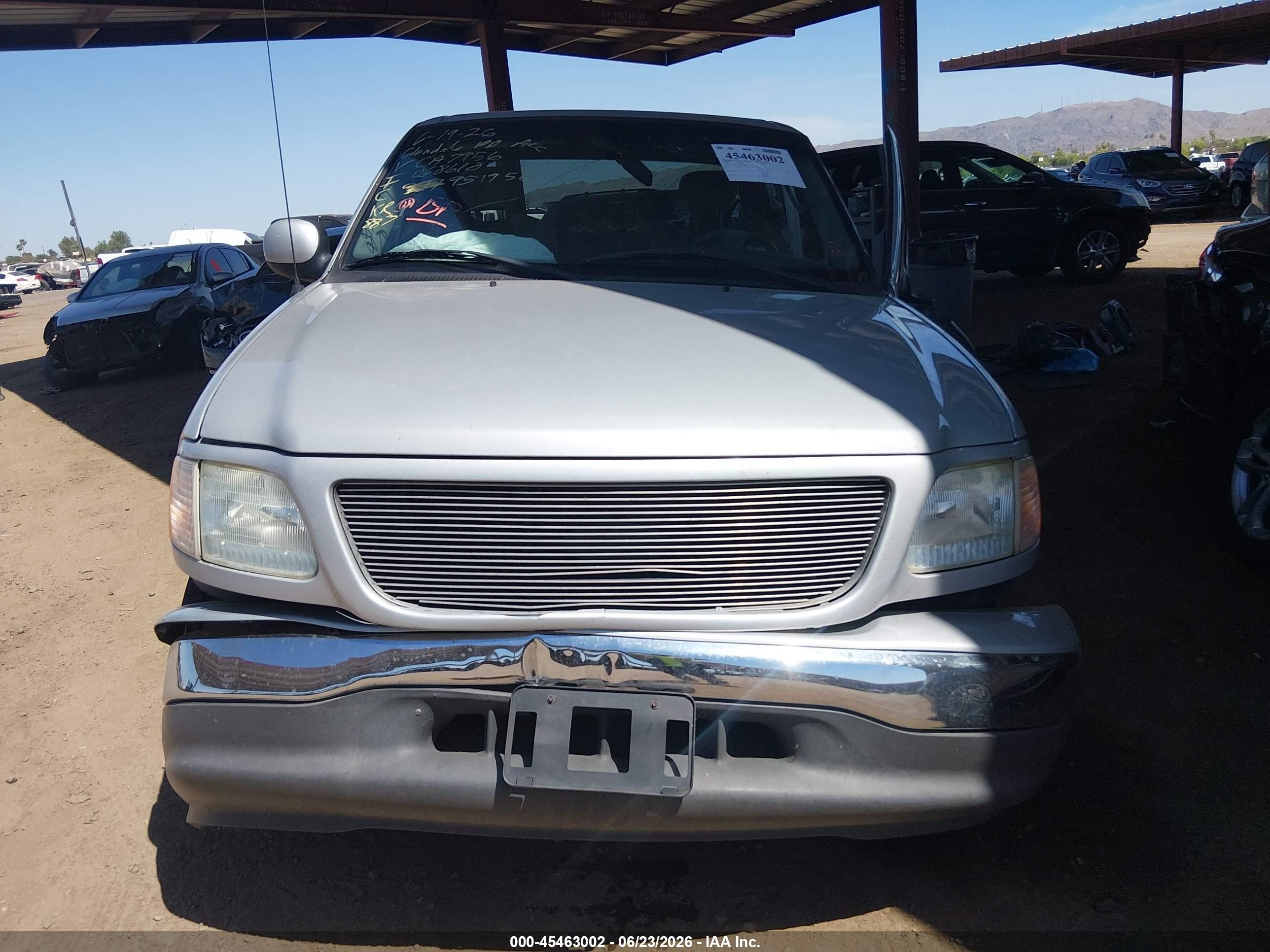 2003 Ford F-150 Lariat/xl/xlt Silver vin: 2FTRX17L53CA79462