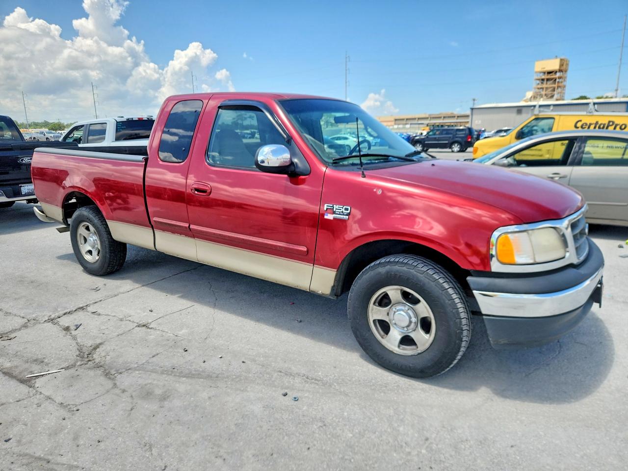 2000 Ford F150 Красный vin: 2FTRX17L6YCA30228