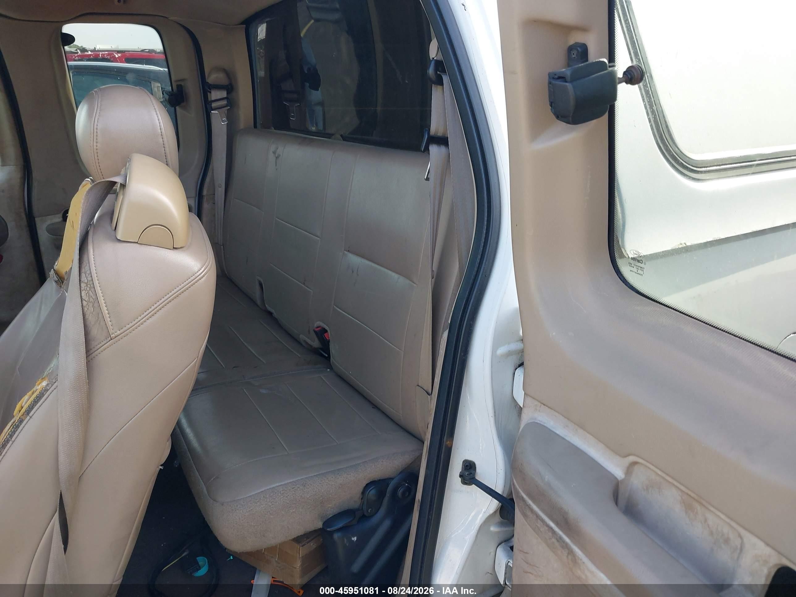 2003 Ford F-150 Lariat/xl/xlt White vin: 2FTRX17L93CA78752