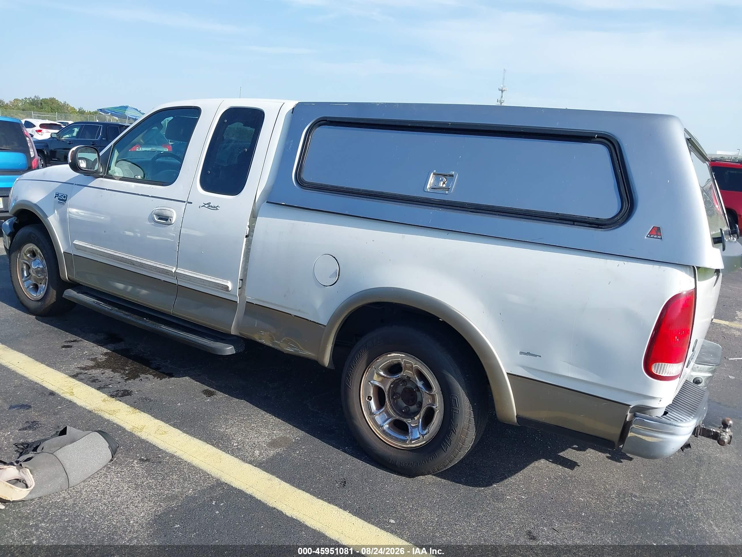 2003 Ford F-150 Lariat/xl/xlt White vin: 2FTRX17L93CA78752