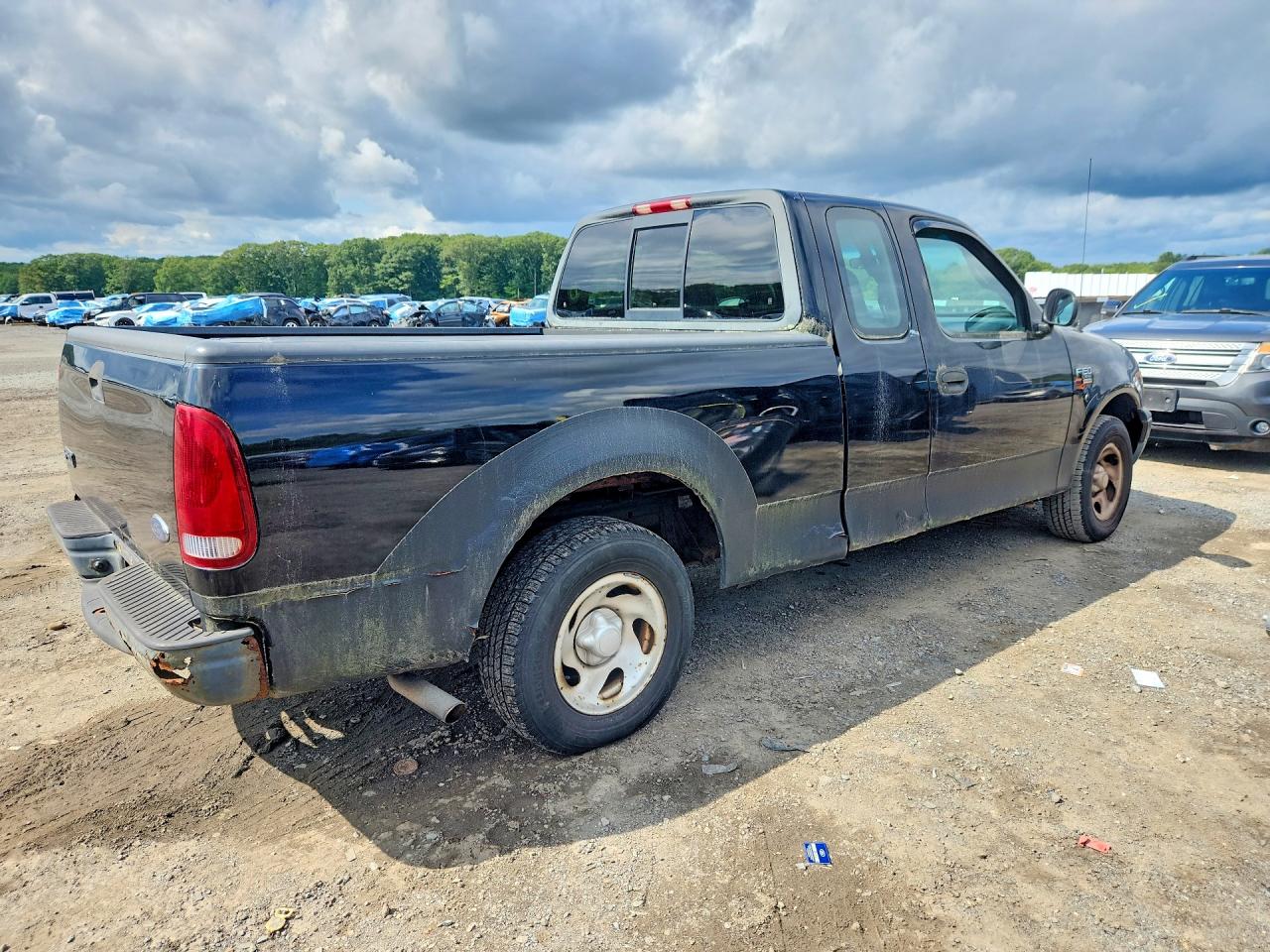 2001 Ford F150 Черный vin: 2FTRX17W01CA94054