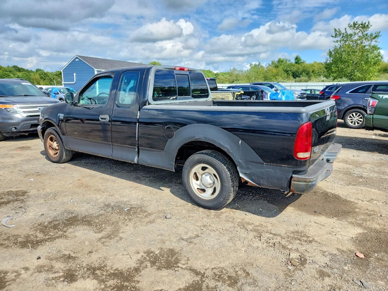 2001 Ford F150 Черный vin: 2FTRX17W01CA94054