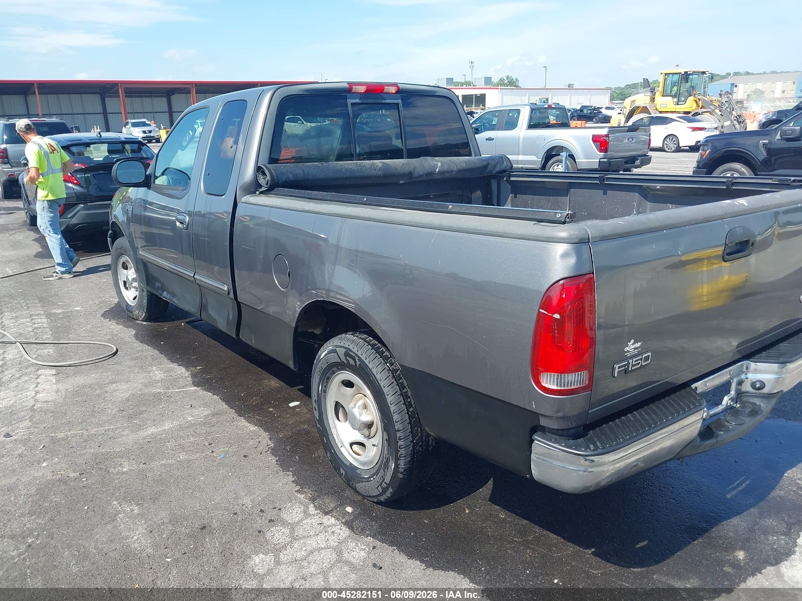 2003 Ford F-150 Lariat/xl/xlt Gray vin: 2FTRX17W03CA42734