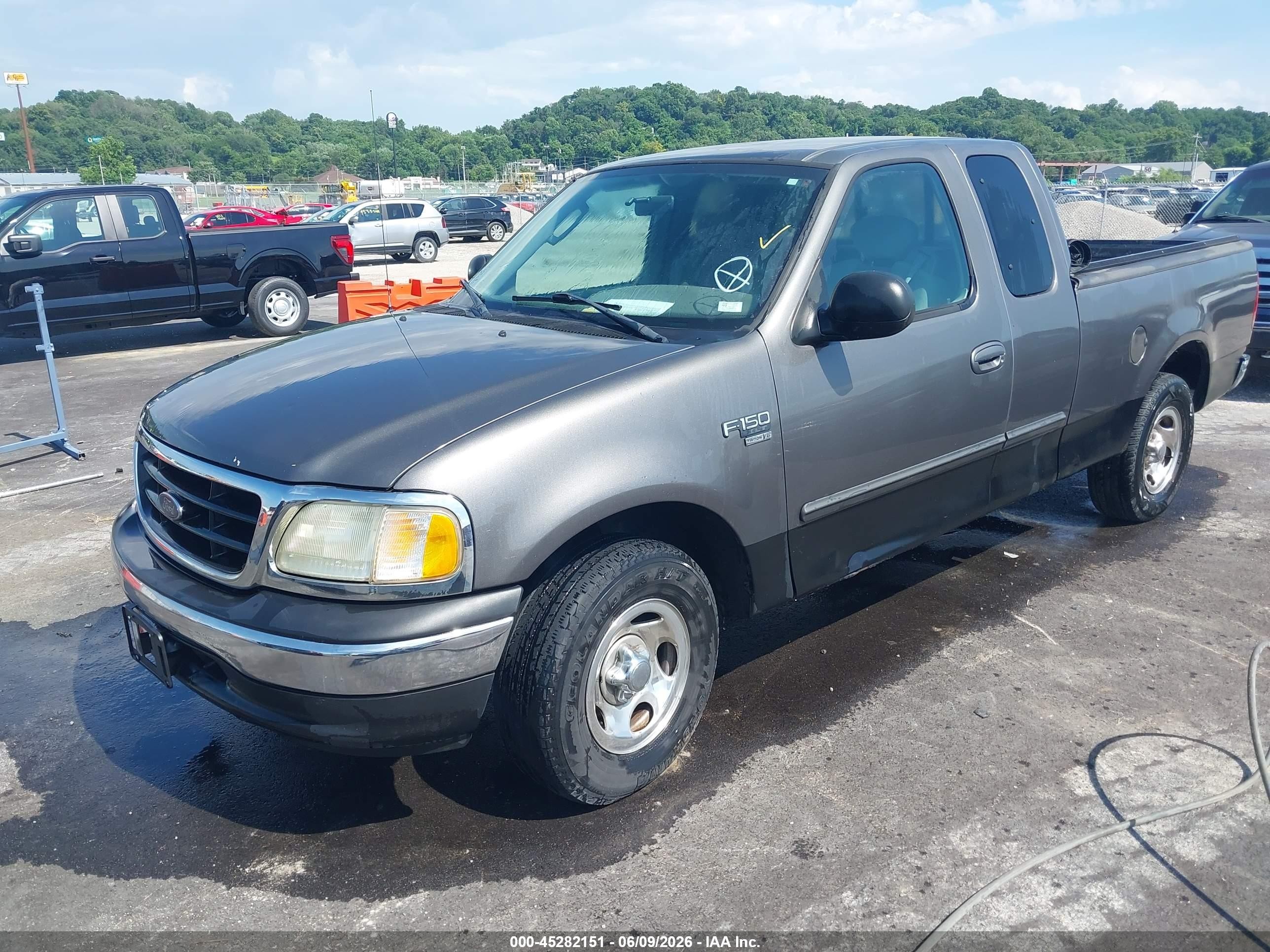 2003 Ford F-150 Lariat/xl/xlt Gray vin: 2FTRX17W03CA42734