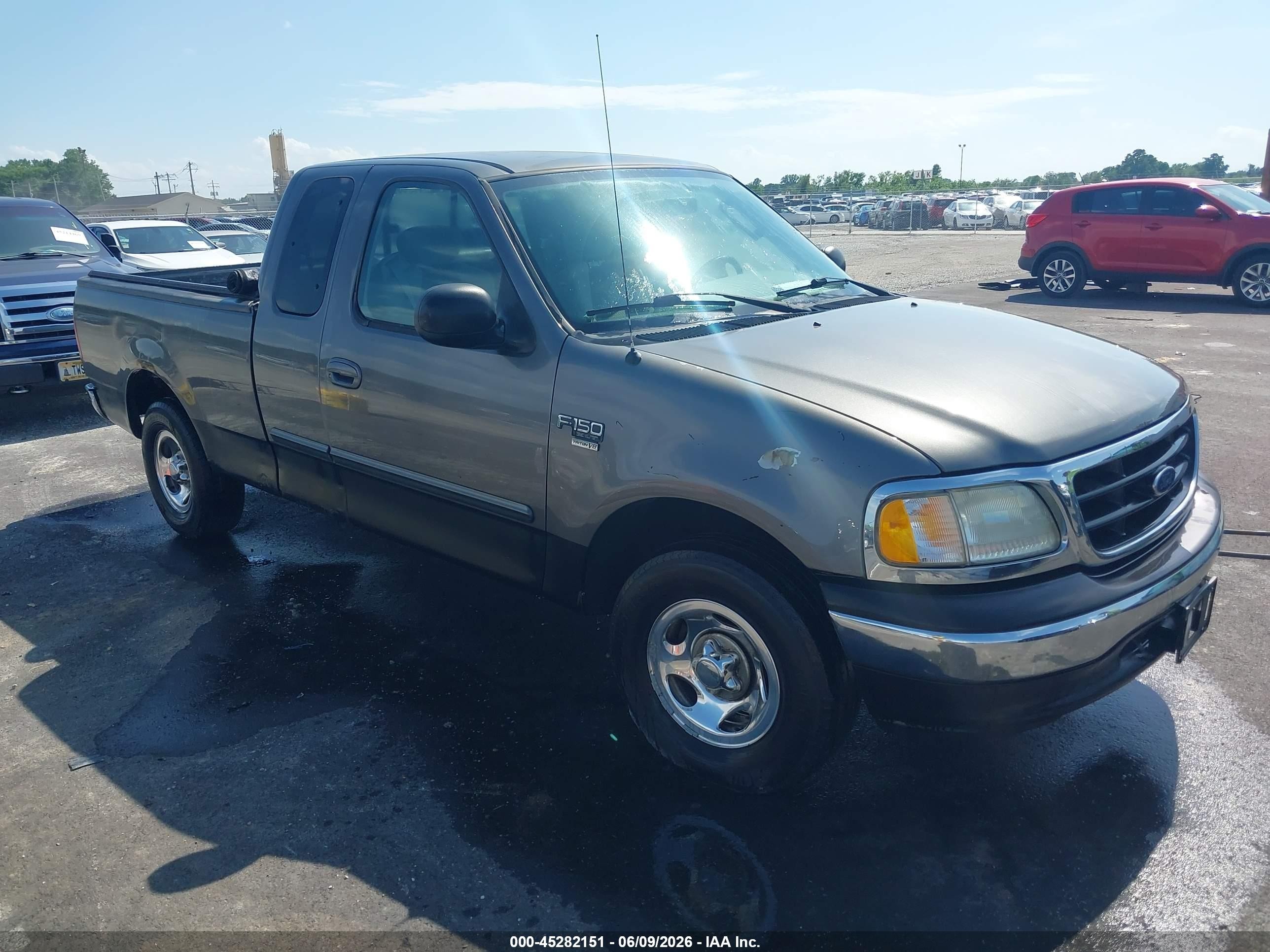 2003 Ford F-150 Lariat/xl/xlt Gray vin: 2FTRX17W03CA42734