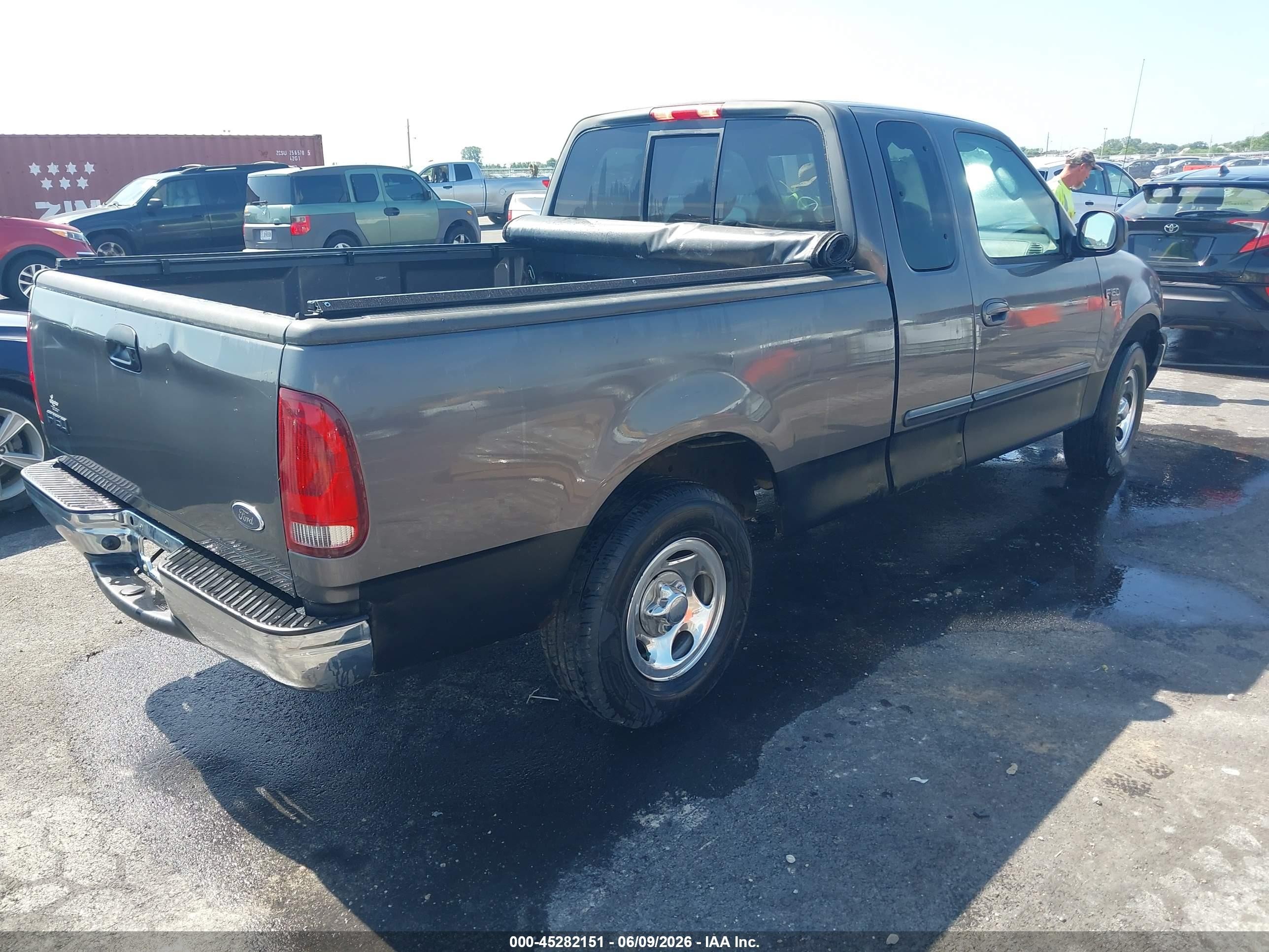 2003 Ford F-150 Lariat/xl/xlt Gray vin: 2FTRX17W03CA42734