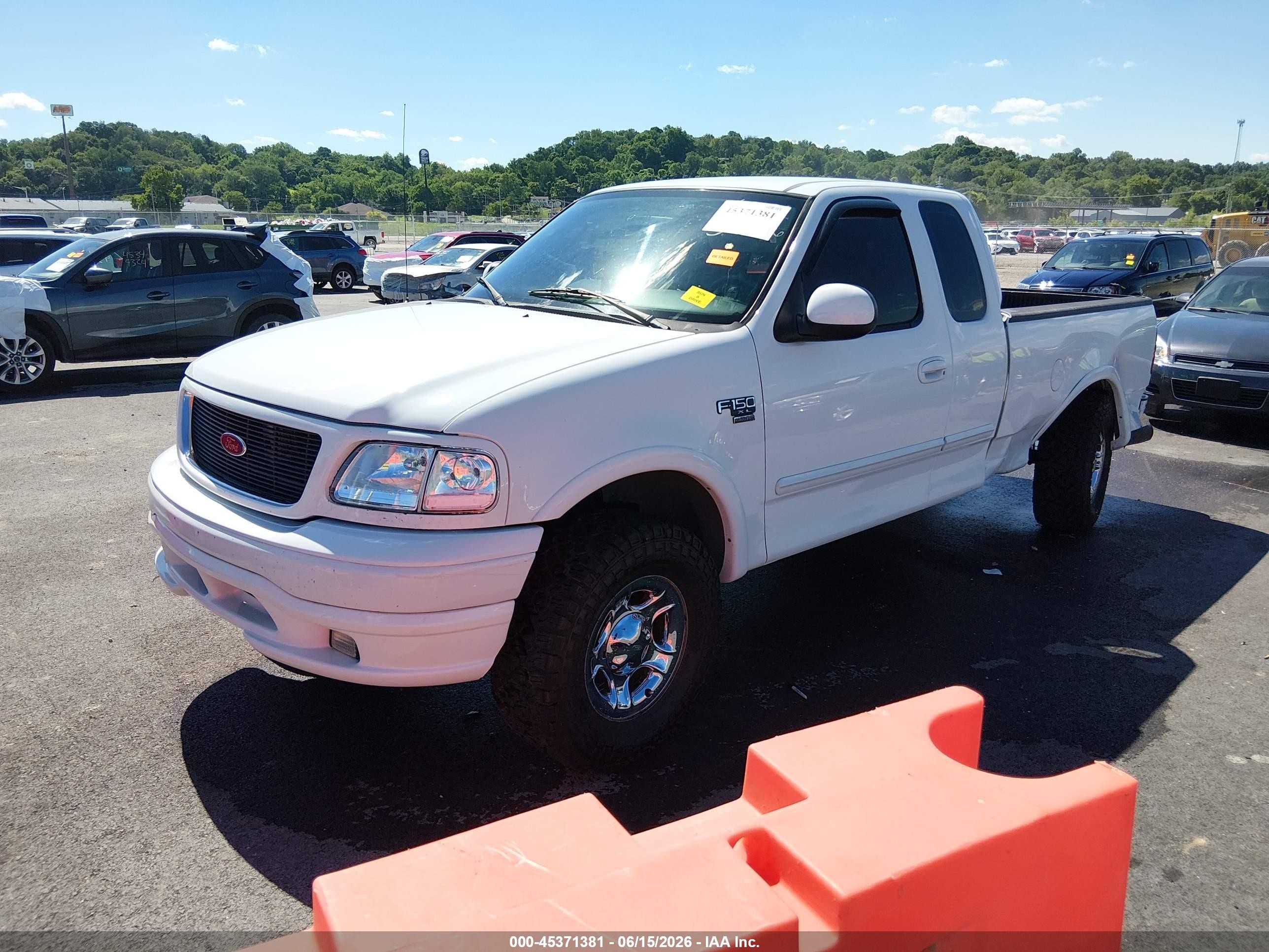 2003 Ford F-150 Lariat/xl/xlt White vin: 2FTRX17W23CA44078