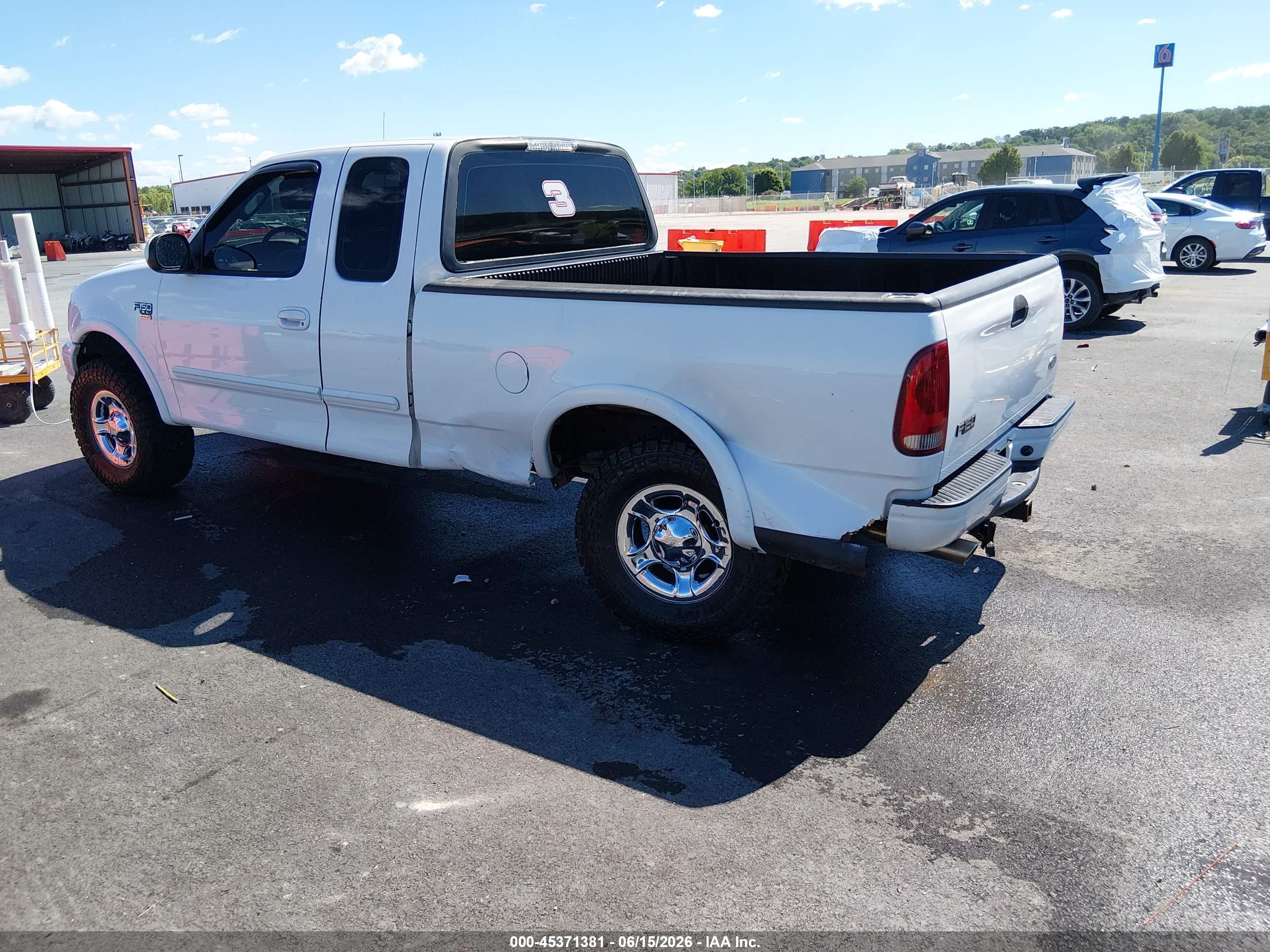2003 Ford F-150 Lariat/xl/xlt White vin: 2FTRX17W23CA44078