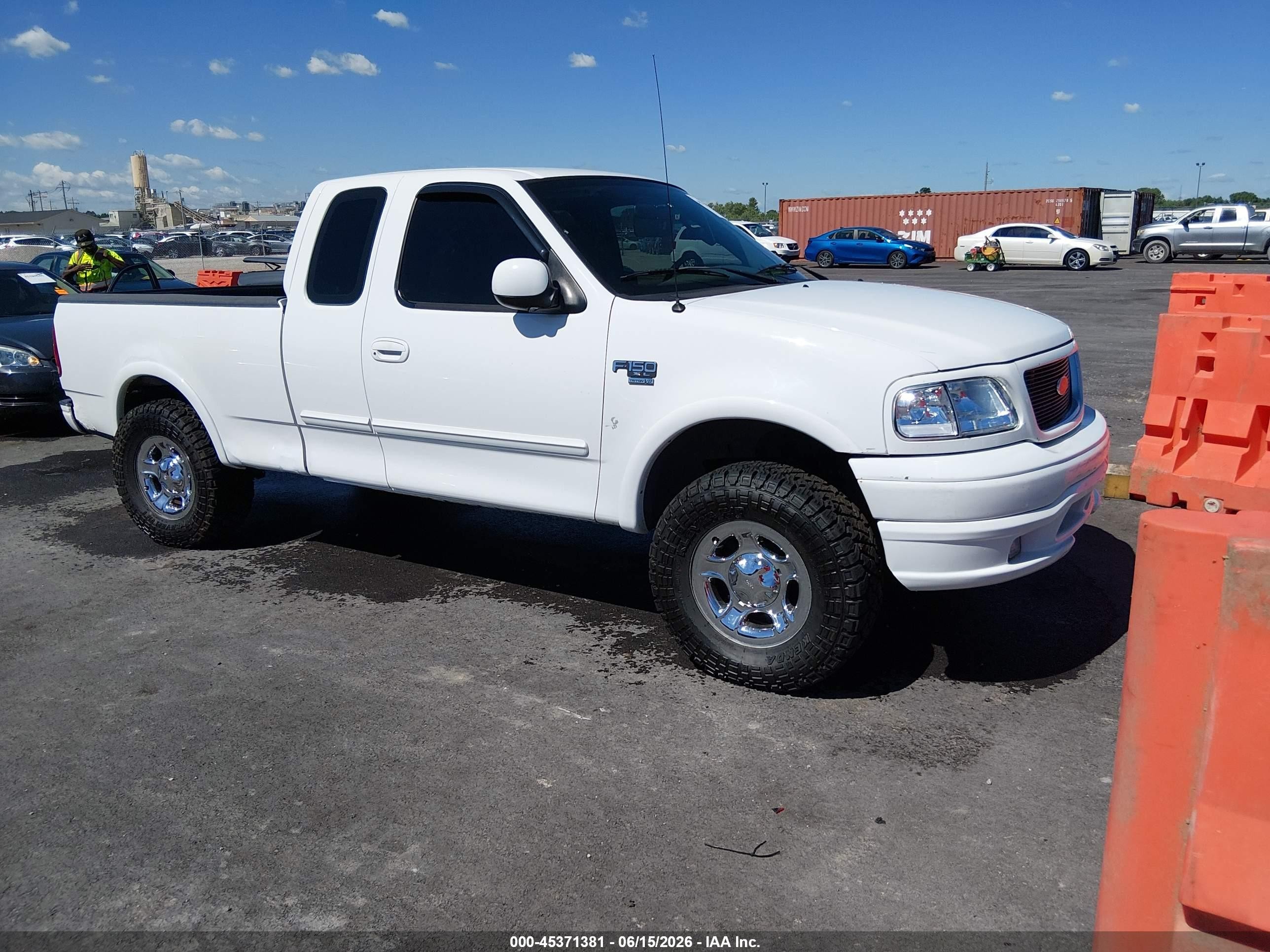 2003 Ford F-150 Lariat/xl/xlt White vin: 2FTRX17W23CA44078