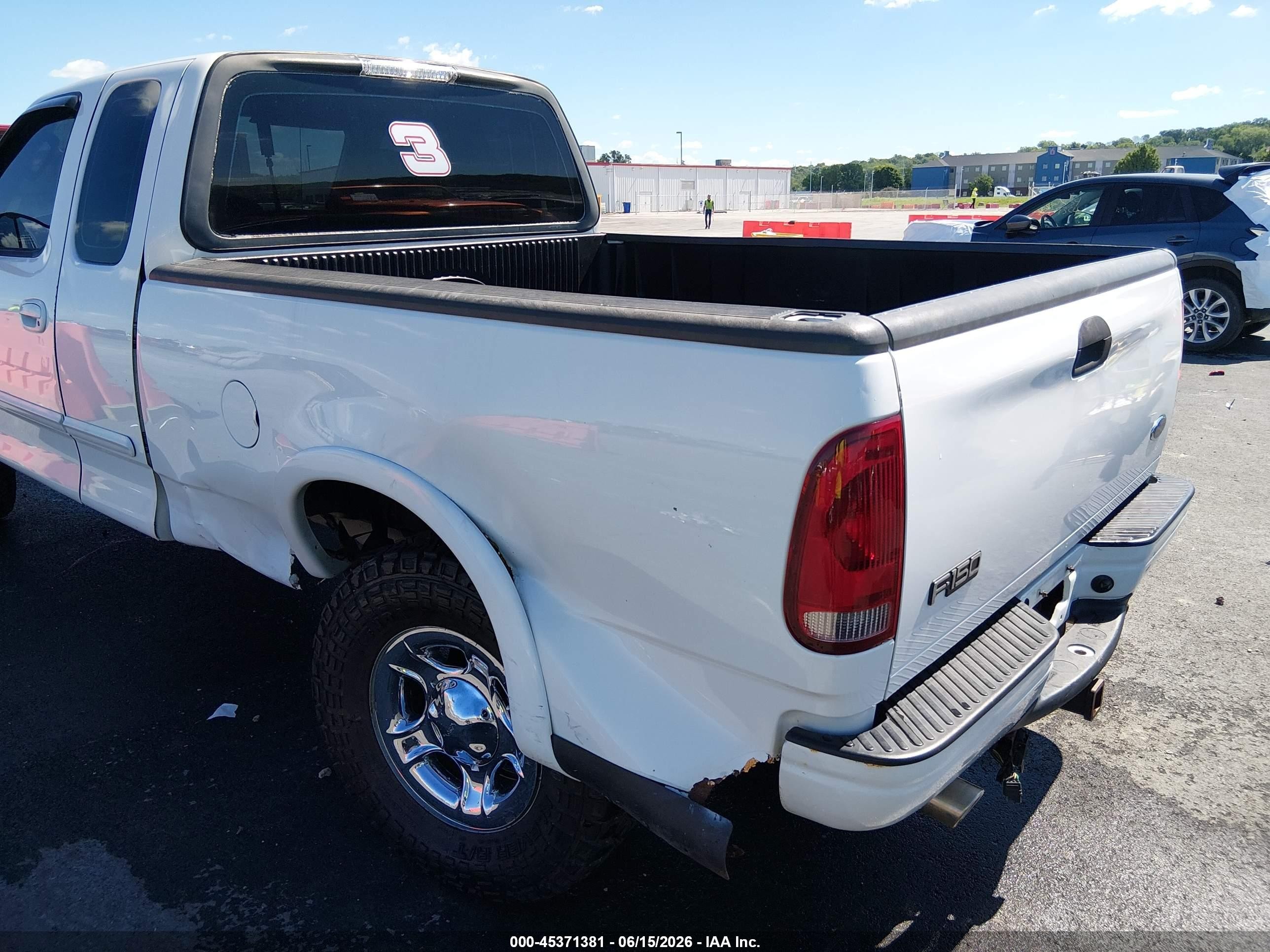 2003 Ford F-150 Lariat/xl/xlt White vin: 2FTRX17W23CA44078