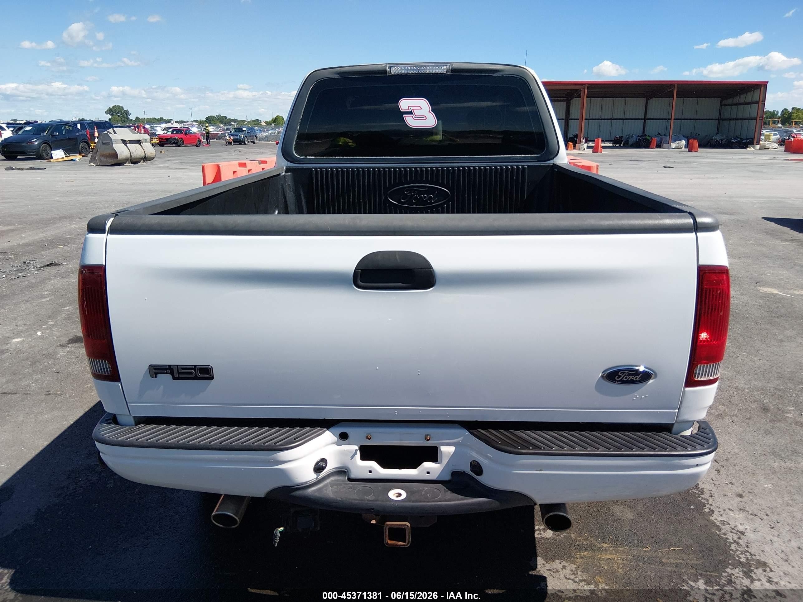 2003 Ford F-150 Lariat/xl/xlt White vin: 2FTRX17W23CA44078