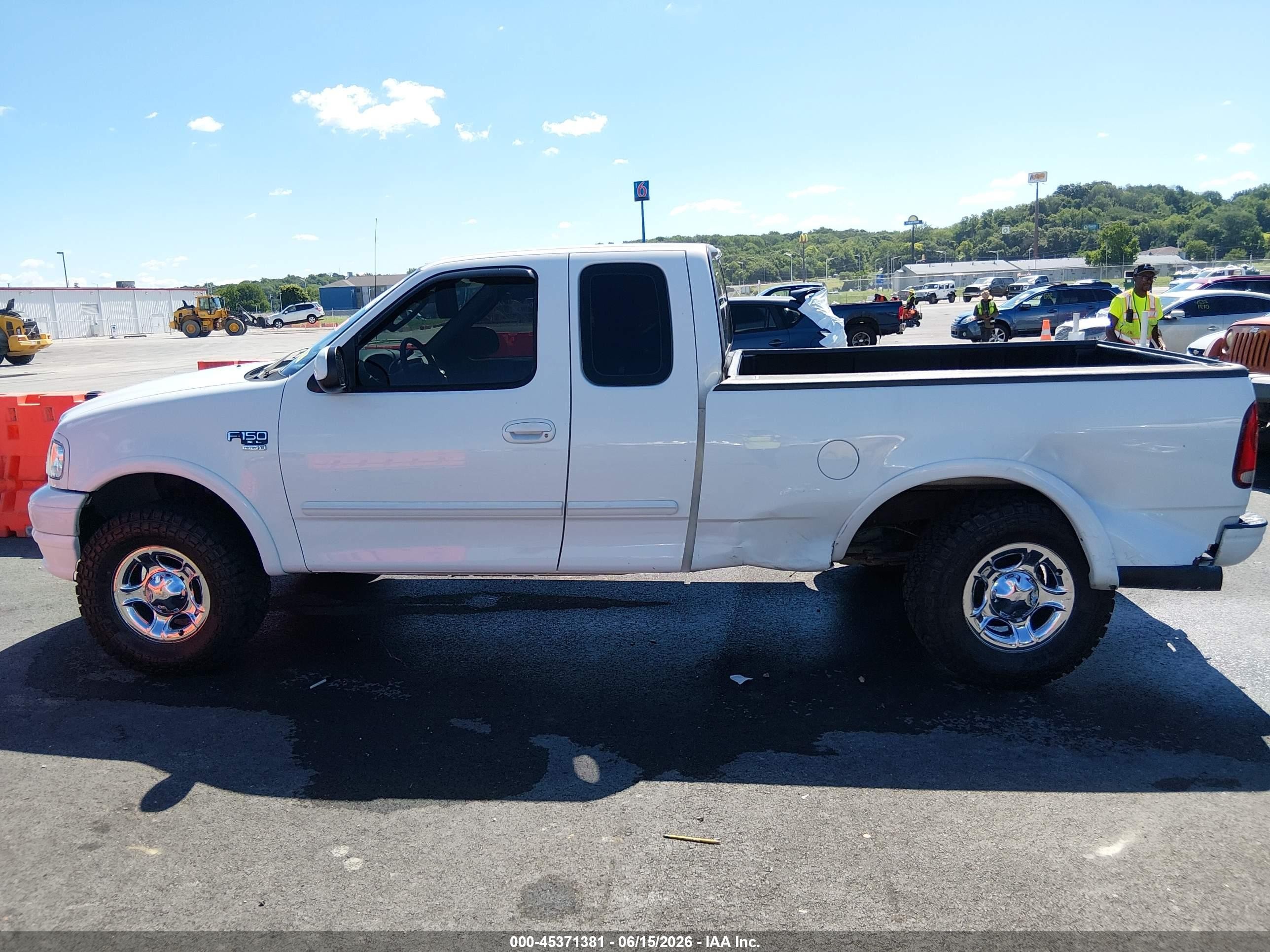 2003 Ford F-150 Lariat/xl/xlt White vin: 2FTRX17W23CA44078