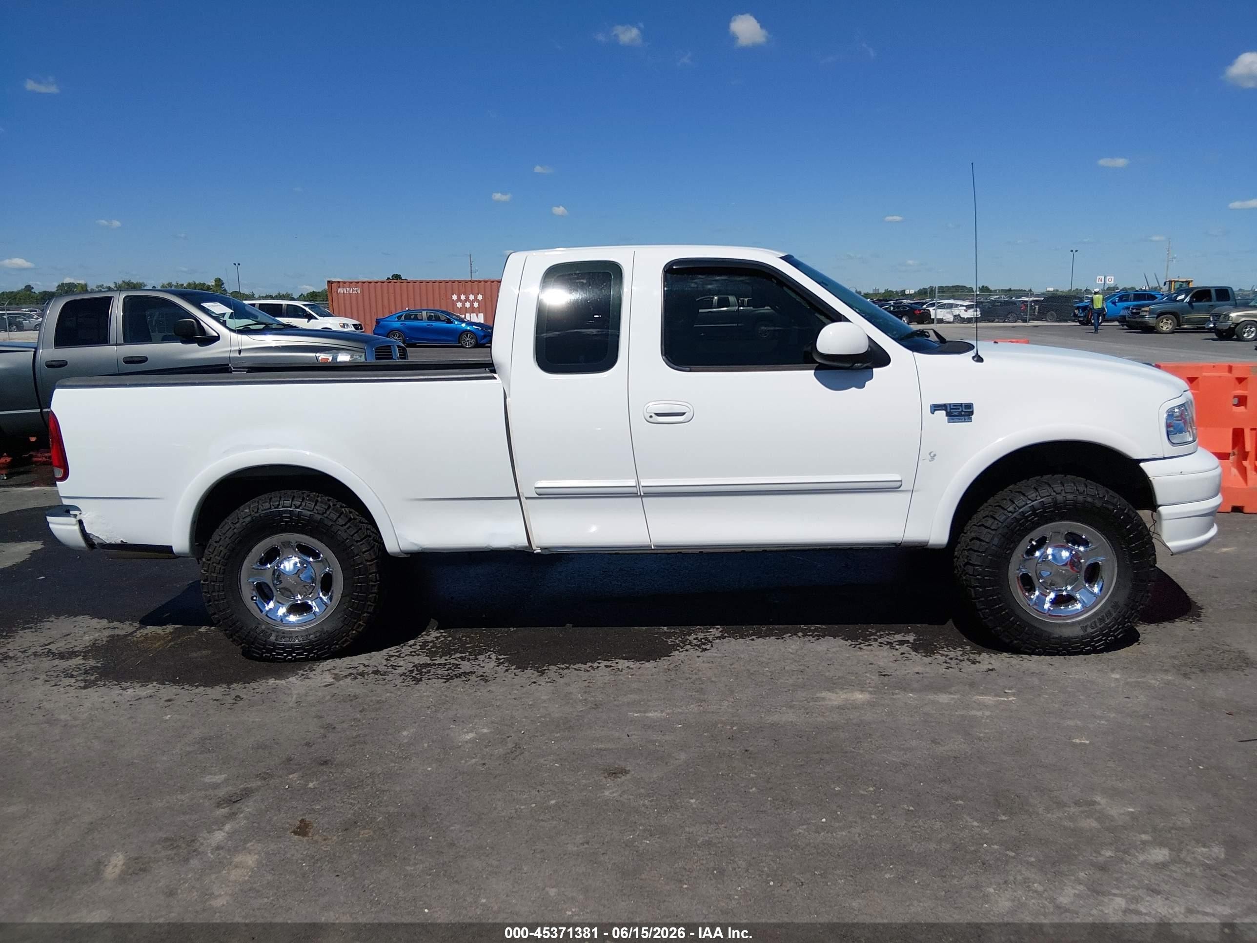 2003 Ford F-150 Lariat/xl/xlt White vin: 2FTRX17W23CA44078
