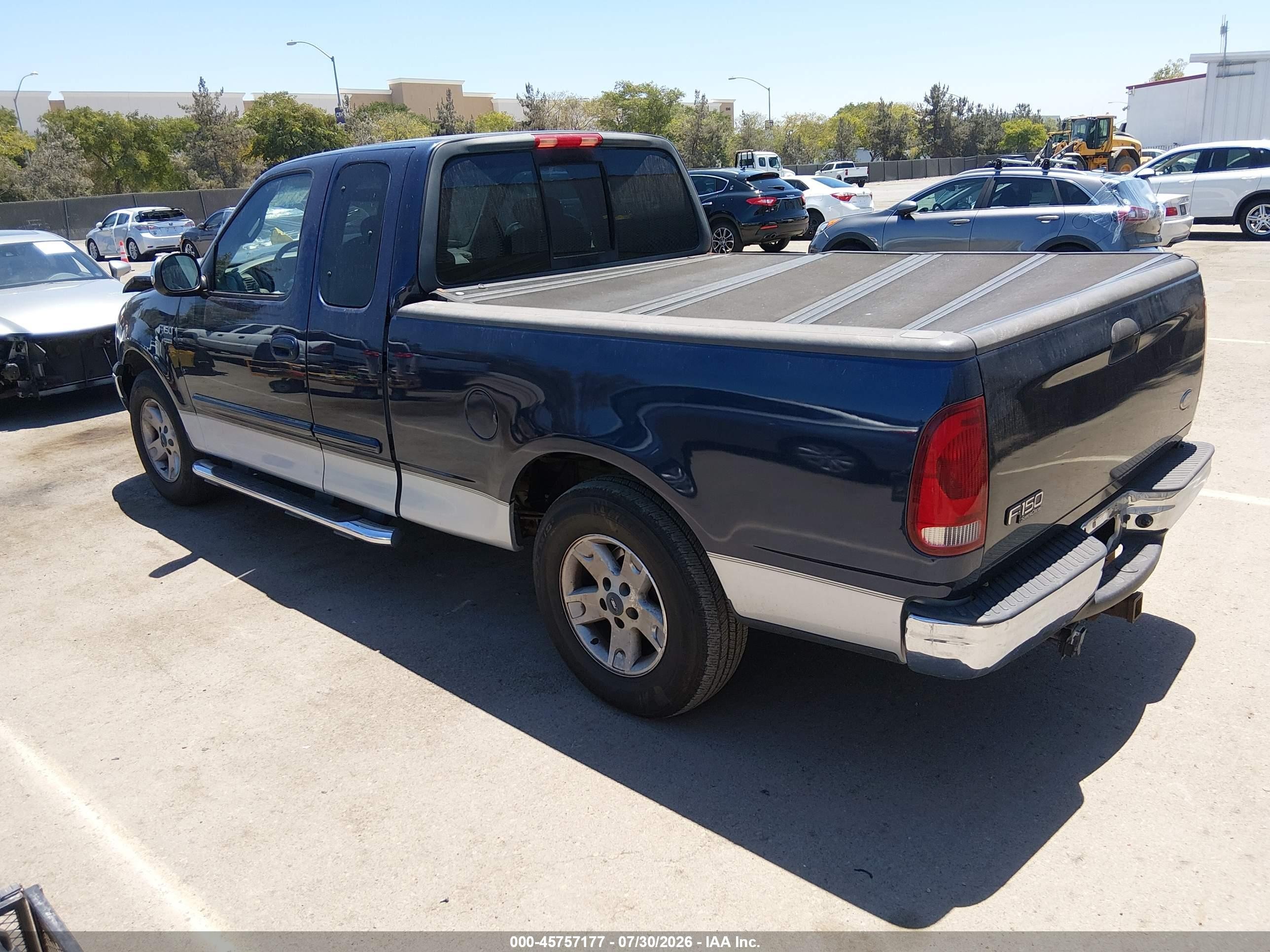 2002 Ford F-150 Lariat/xl/xlt Dark Blue vin: 2FTRX17W32CA28910